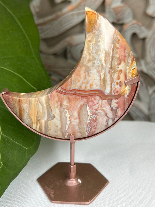 Milky Jasper Moon