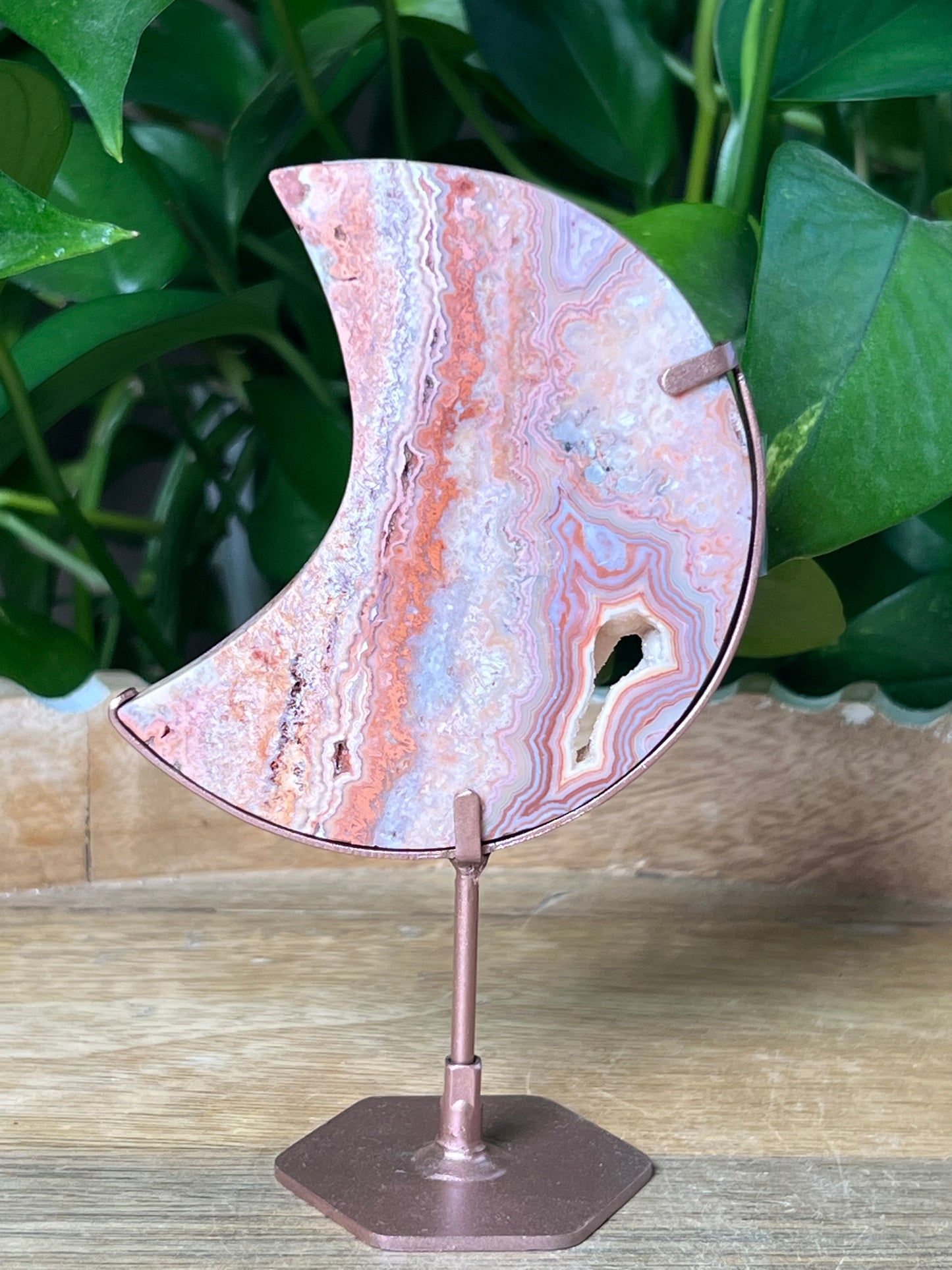 Crazy Lace Agate Moon