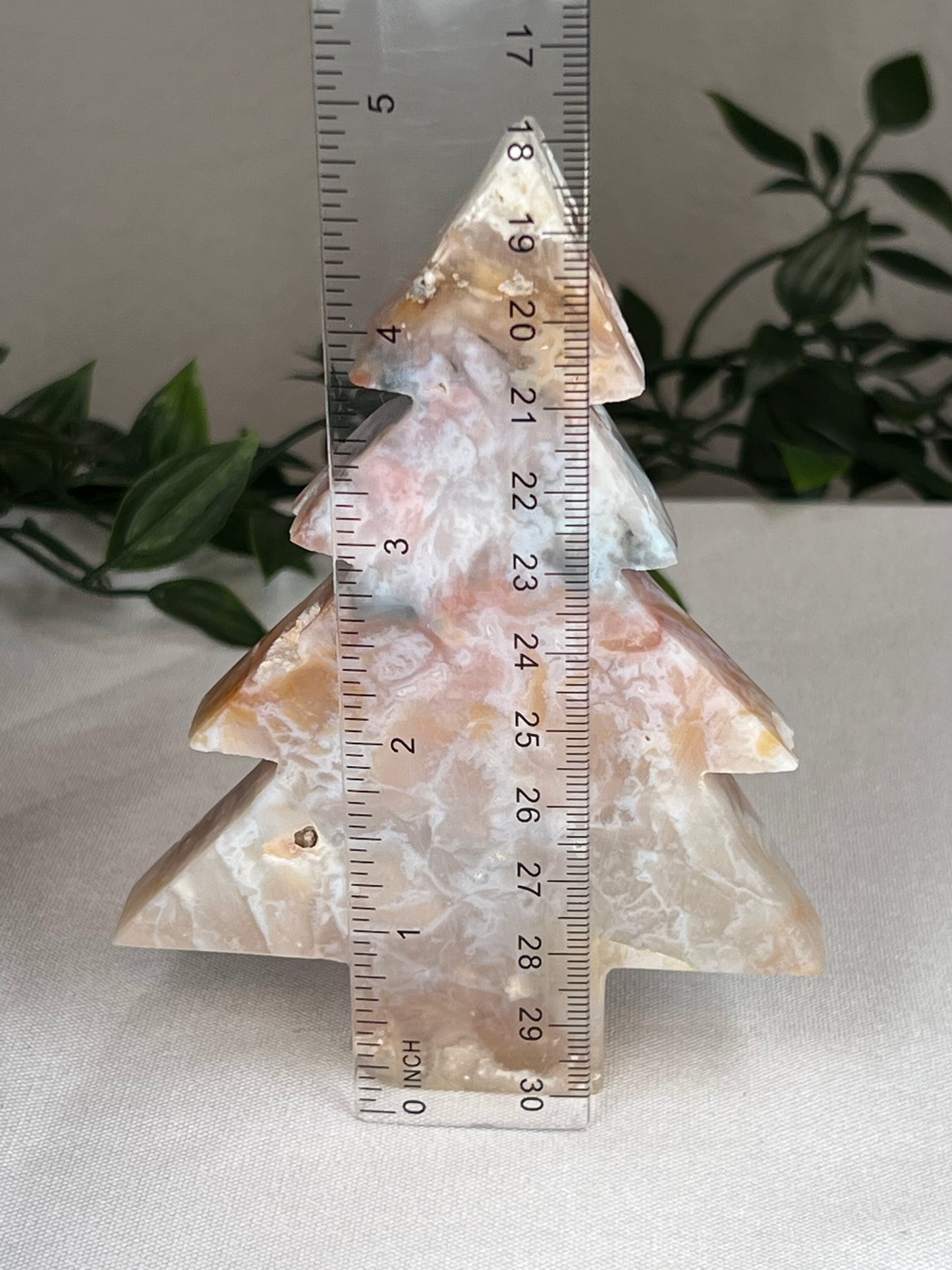 Rainbow Plume Agate Tree