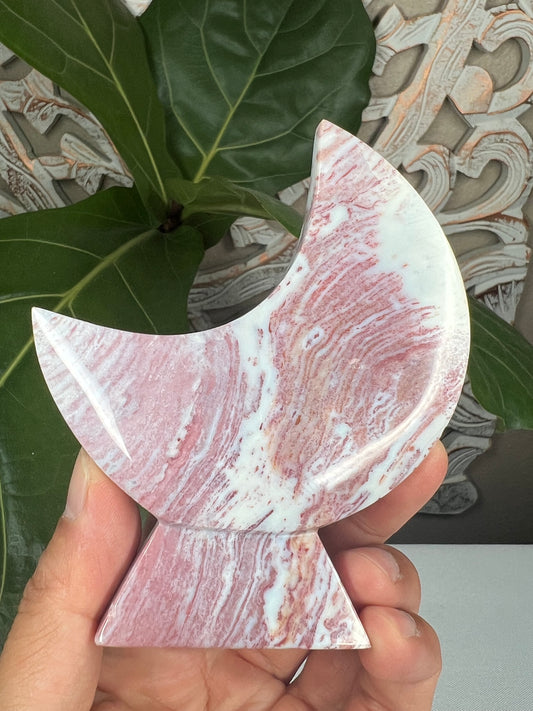 Milky Jasper Moon