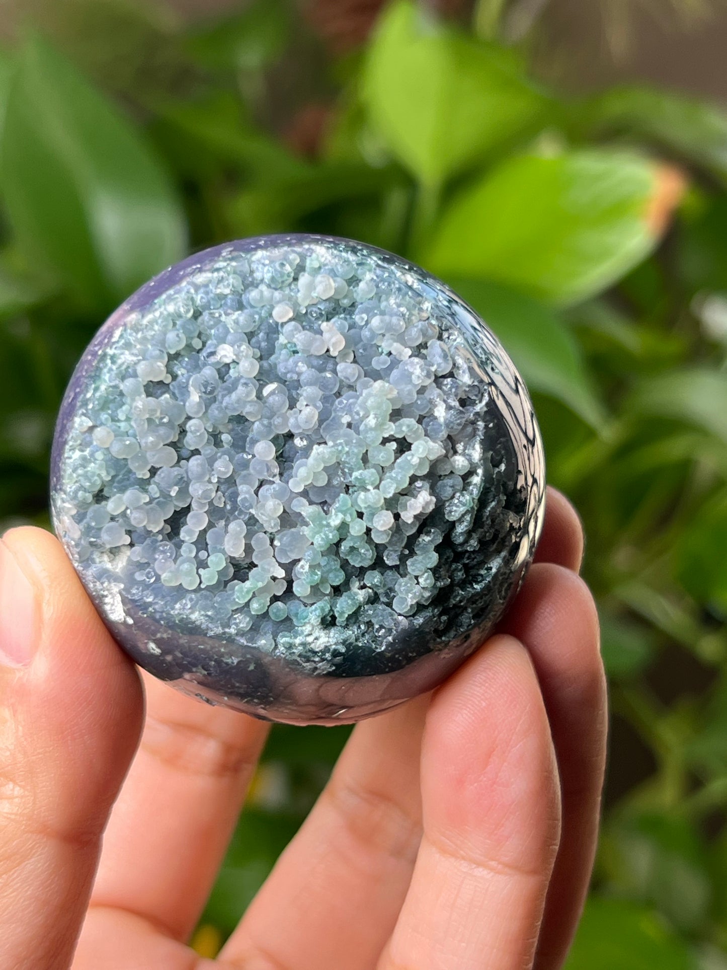 Grape Agate Sphere