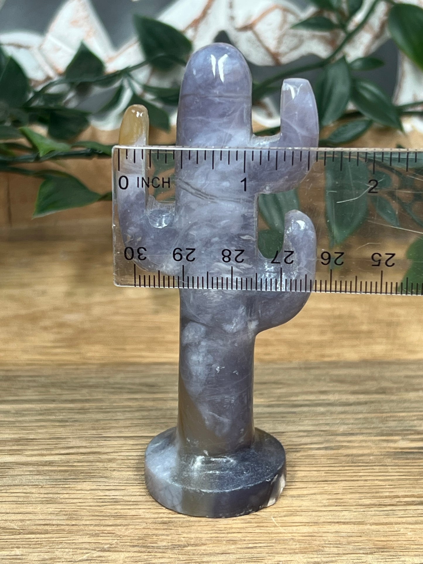 Purple Chalcedony Cactus
