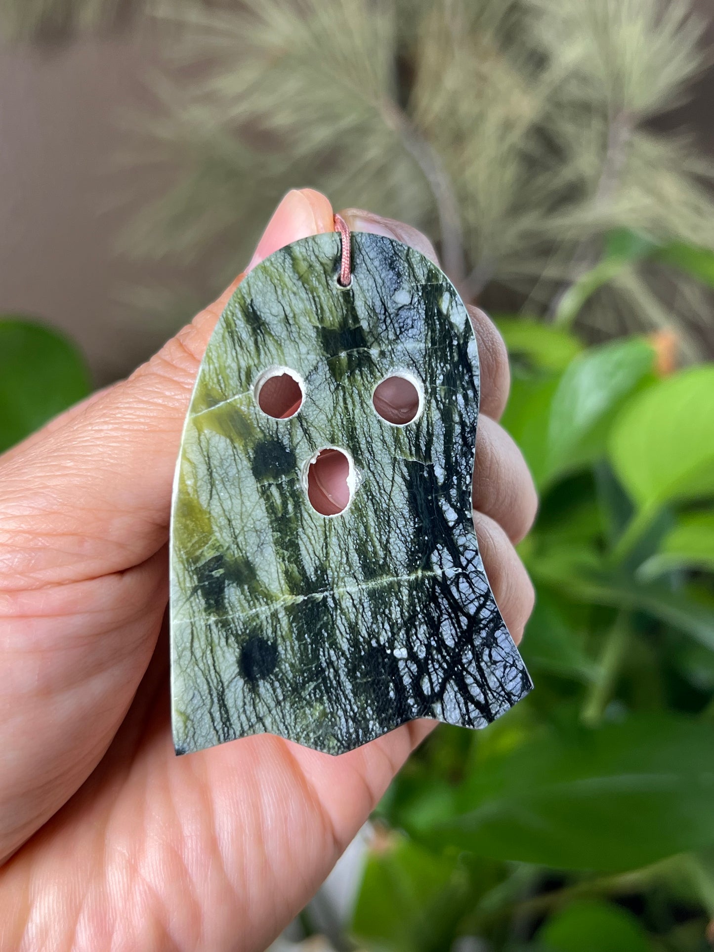 Idocrase Ghost Ornament