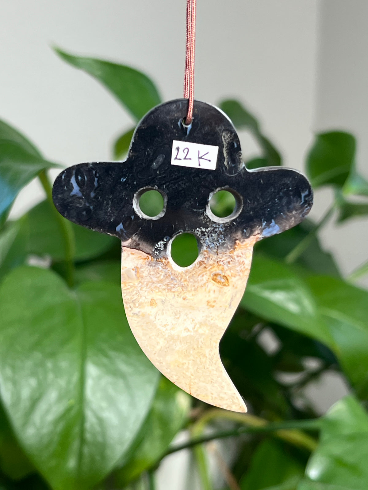Palm Root Ghost Ornaments