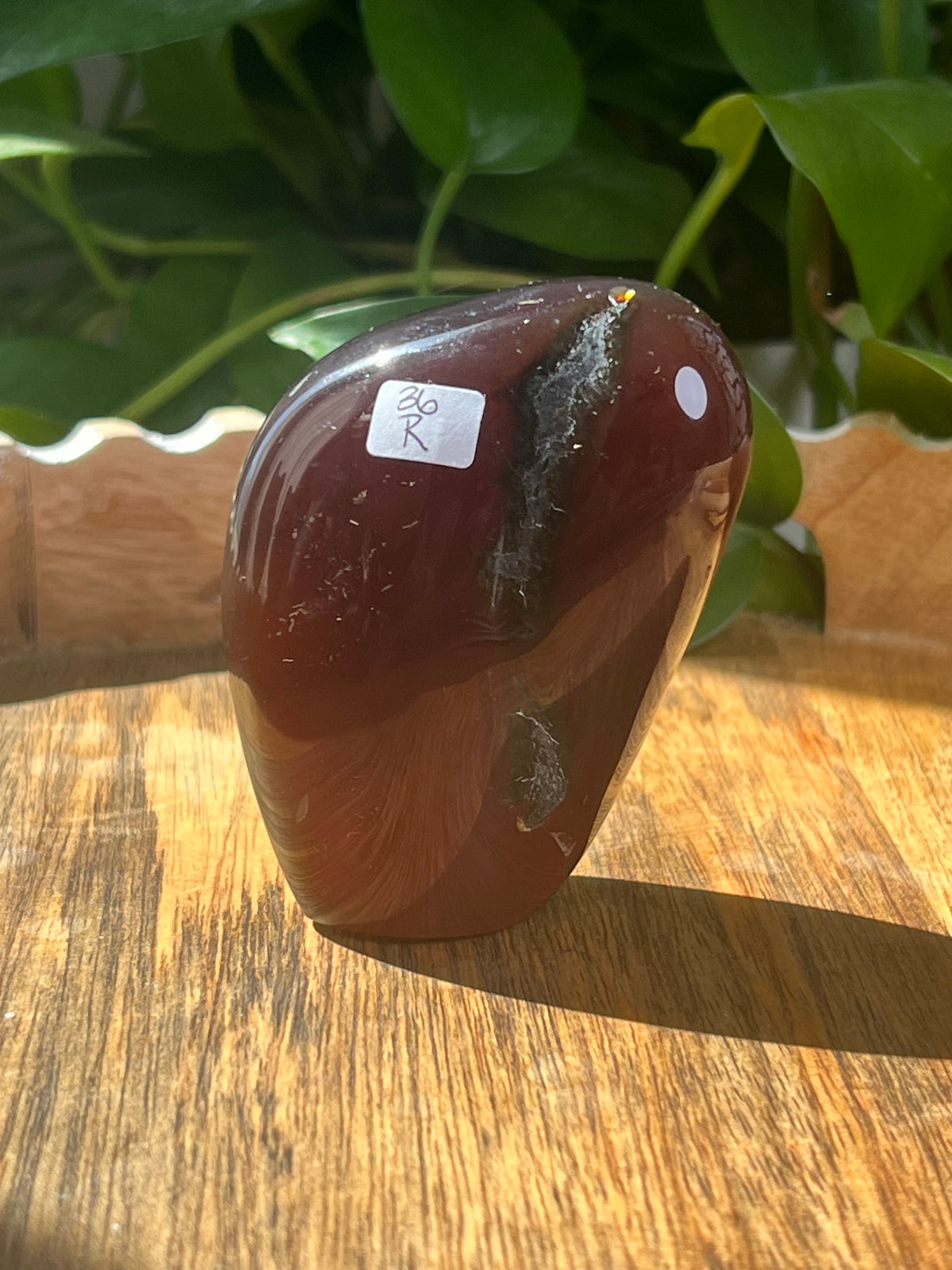 Blue Amber Freeform: R