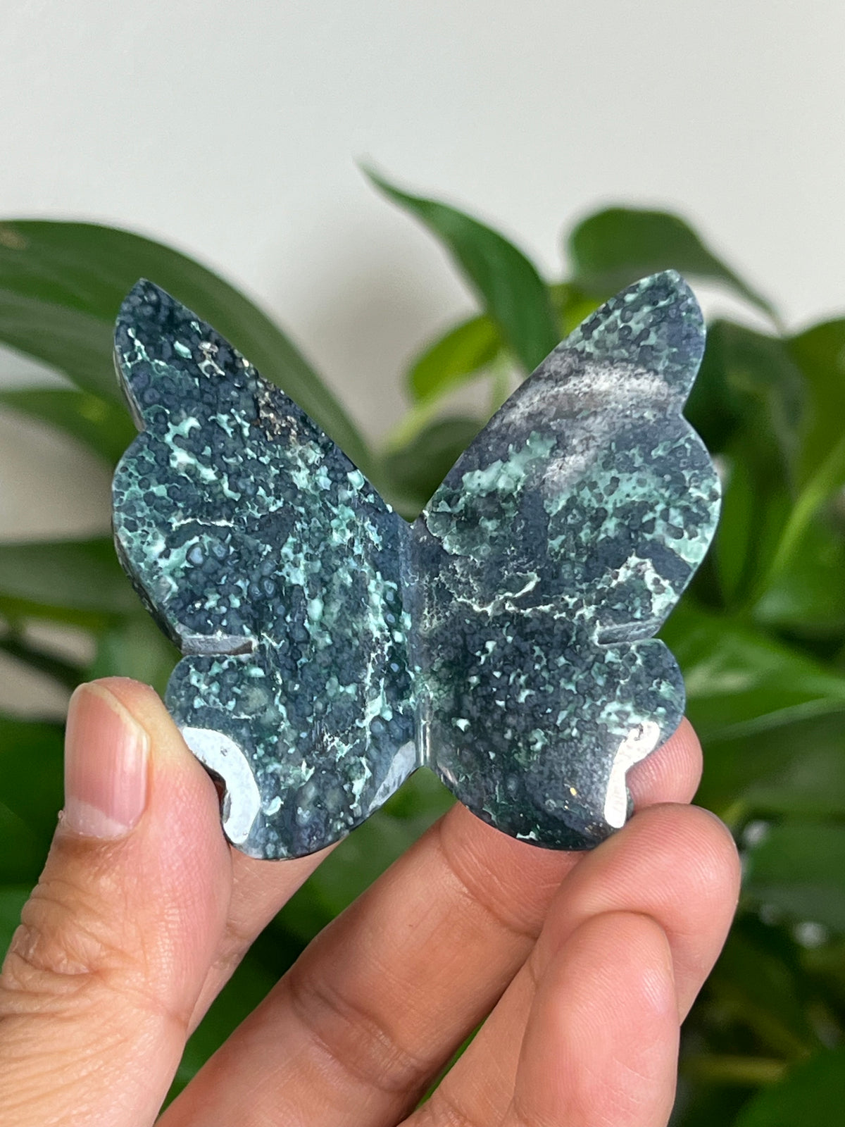 Grape Agate 3D Butterflies