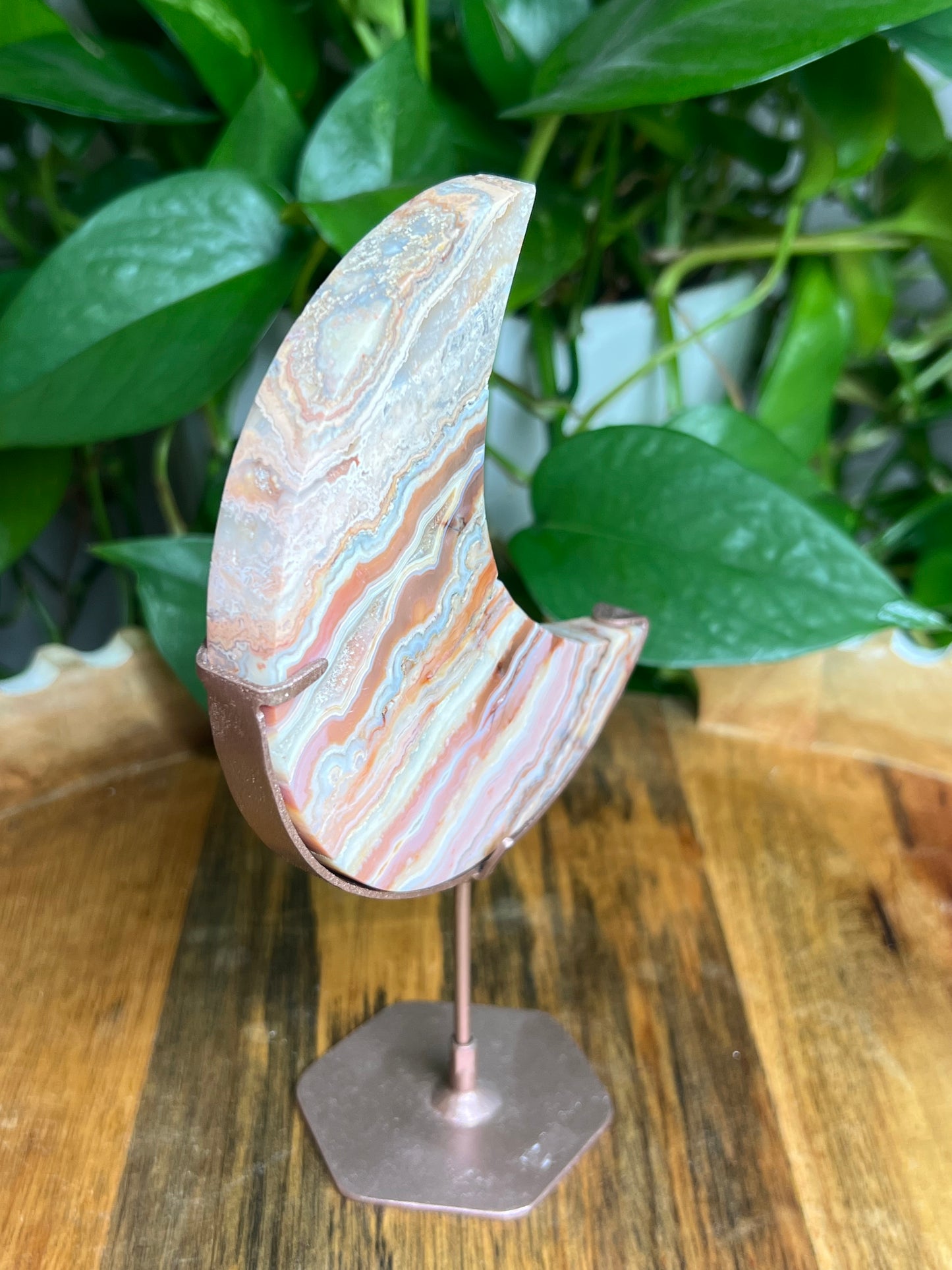 Crazy Lace Agate Moon: XV