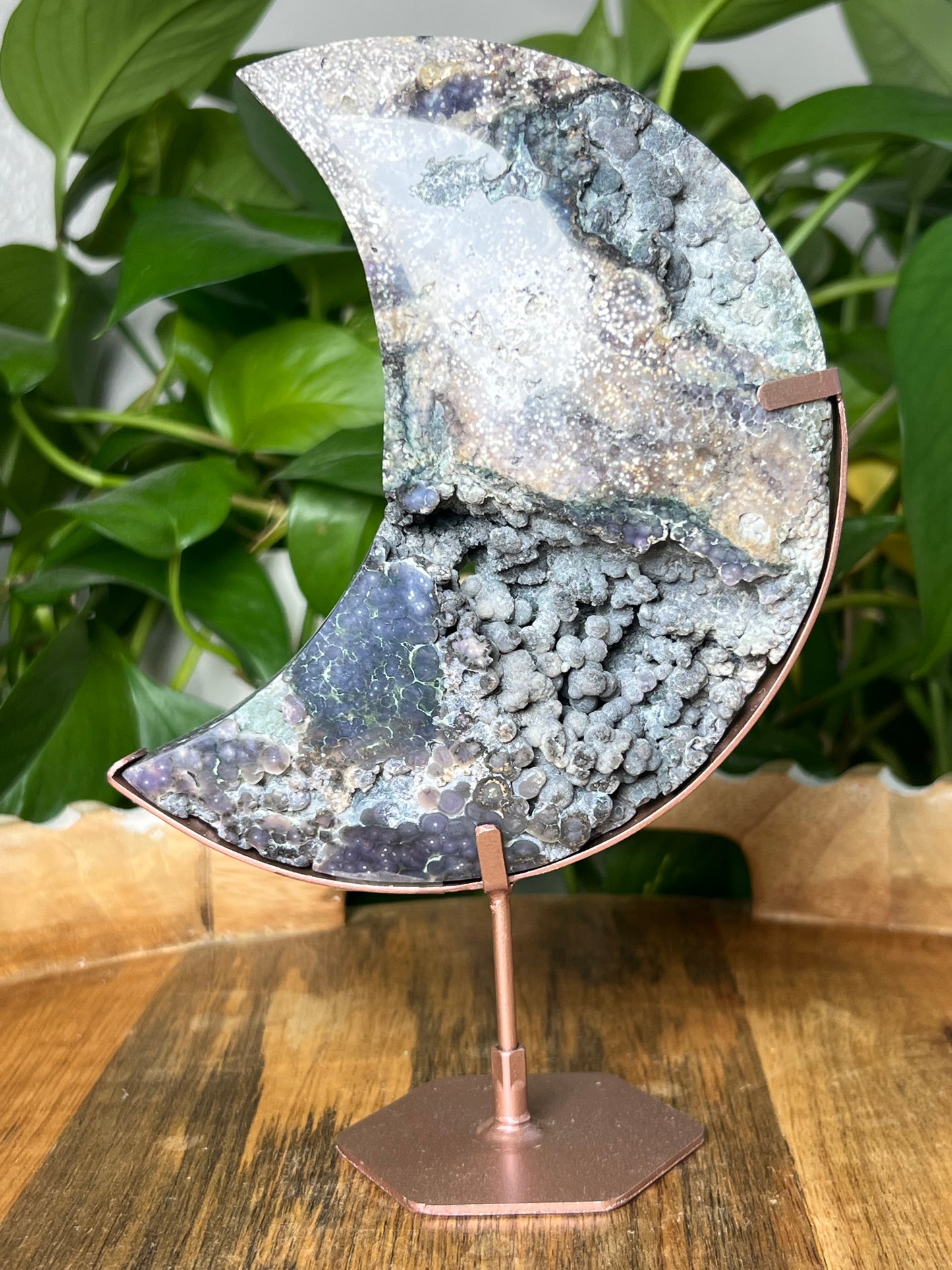 Grape Agate Moon