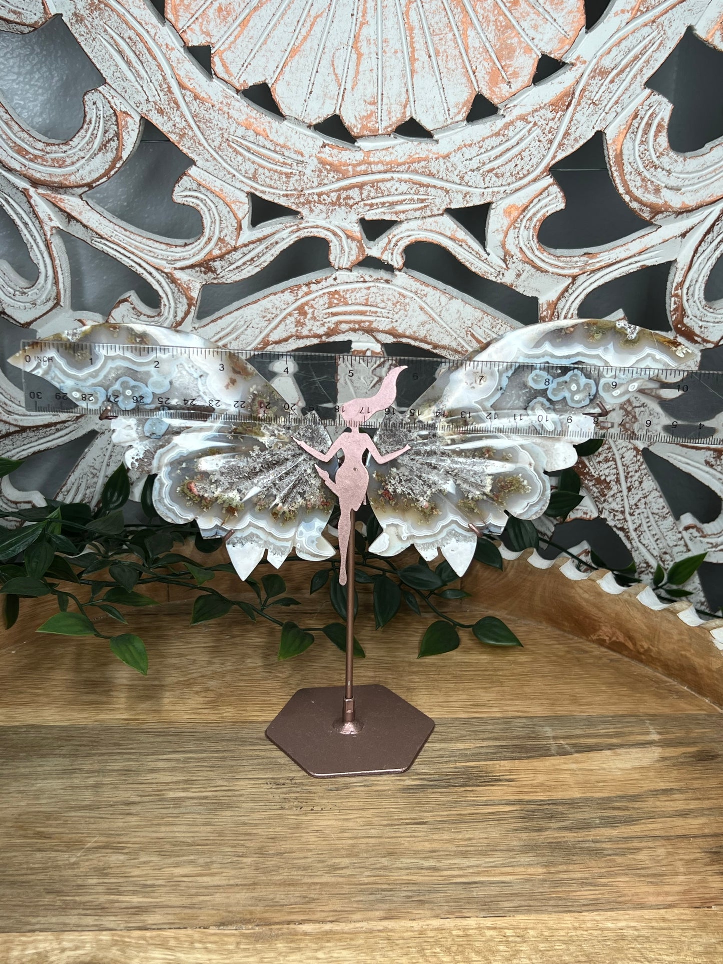 Scenic Moss Agate Wings