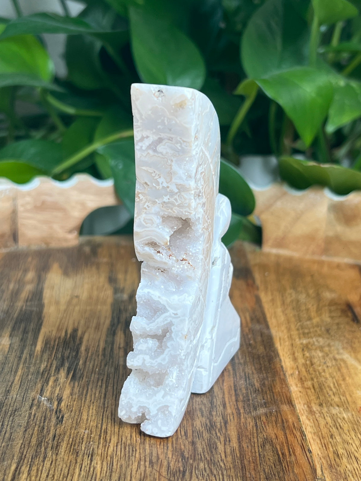 White Plume Agate Fairy: VB