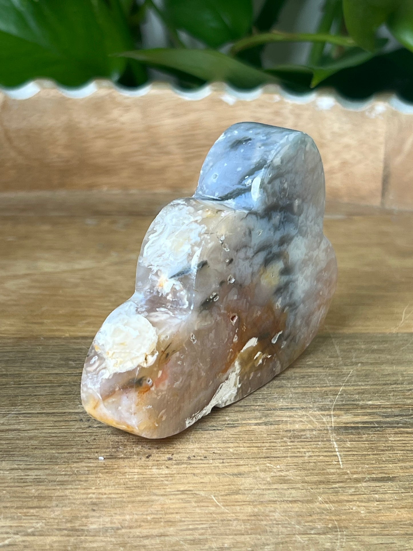 Rainbow Plume Agate Cloud