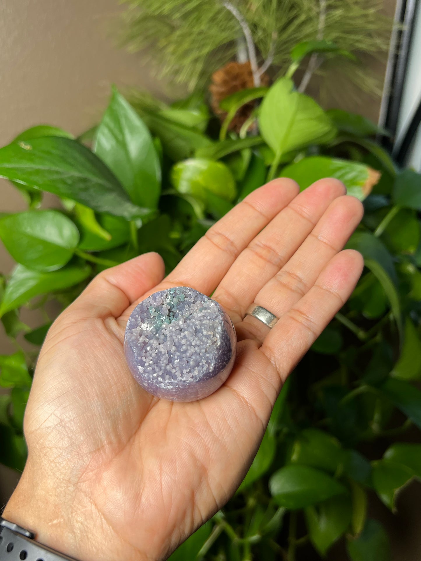 Grape Agate Sphere