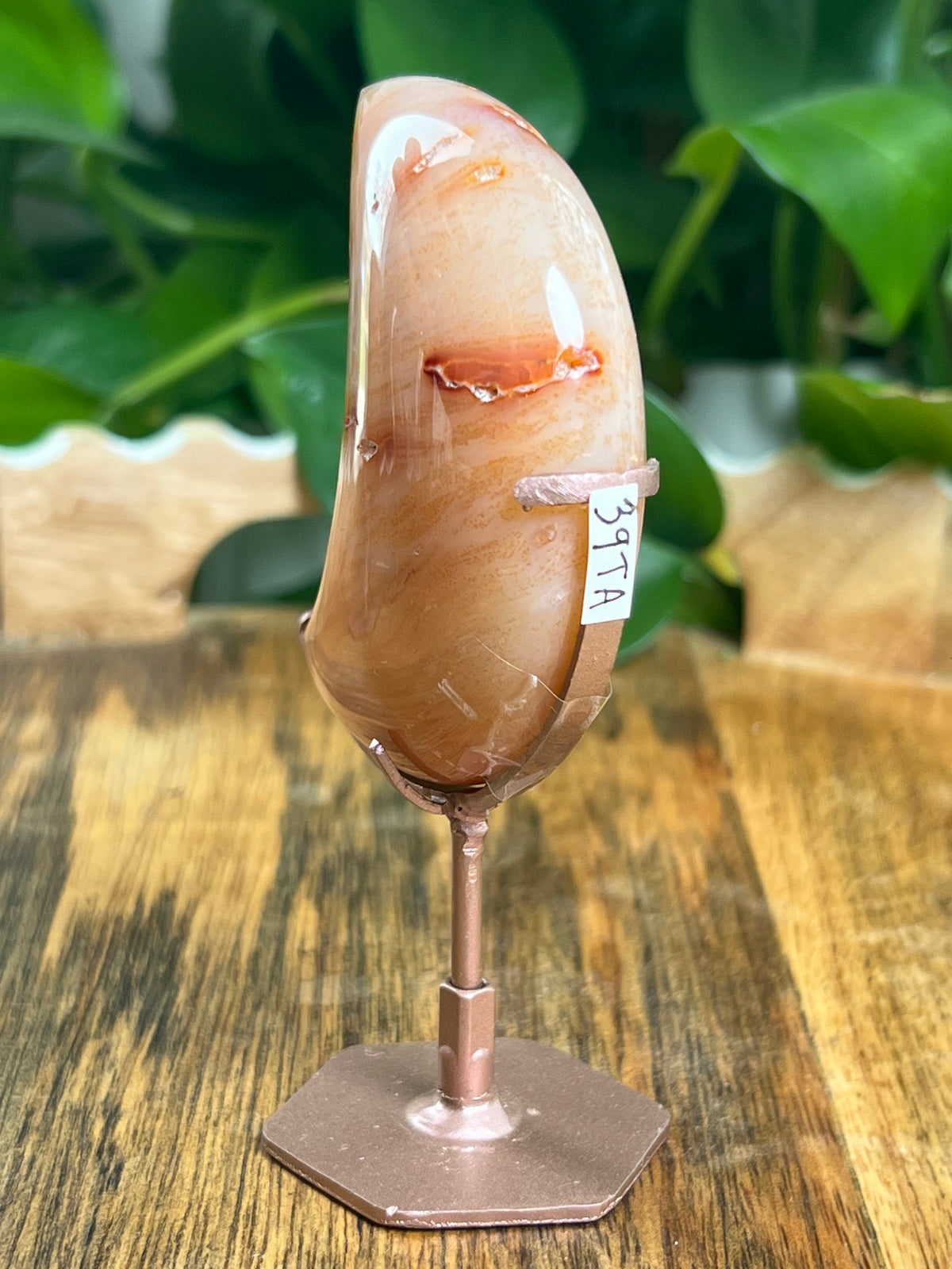 Carnelian Mini Puffy Moon: TA