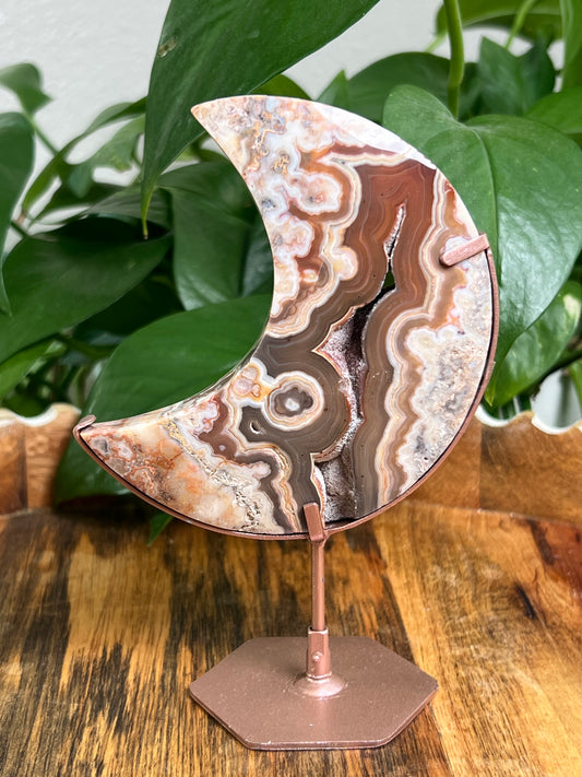 Crazy Lace Agate Moon: PK