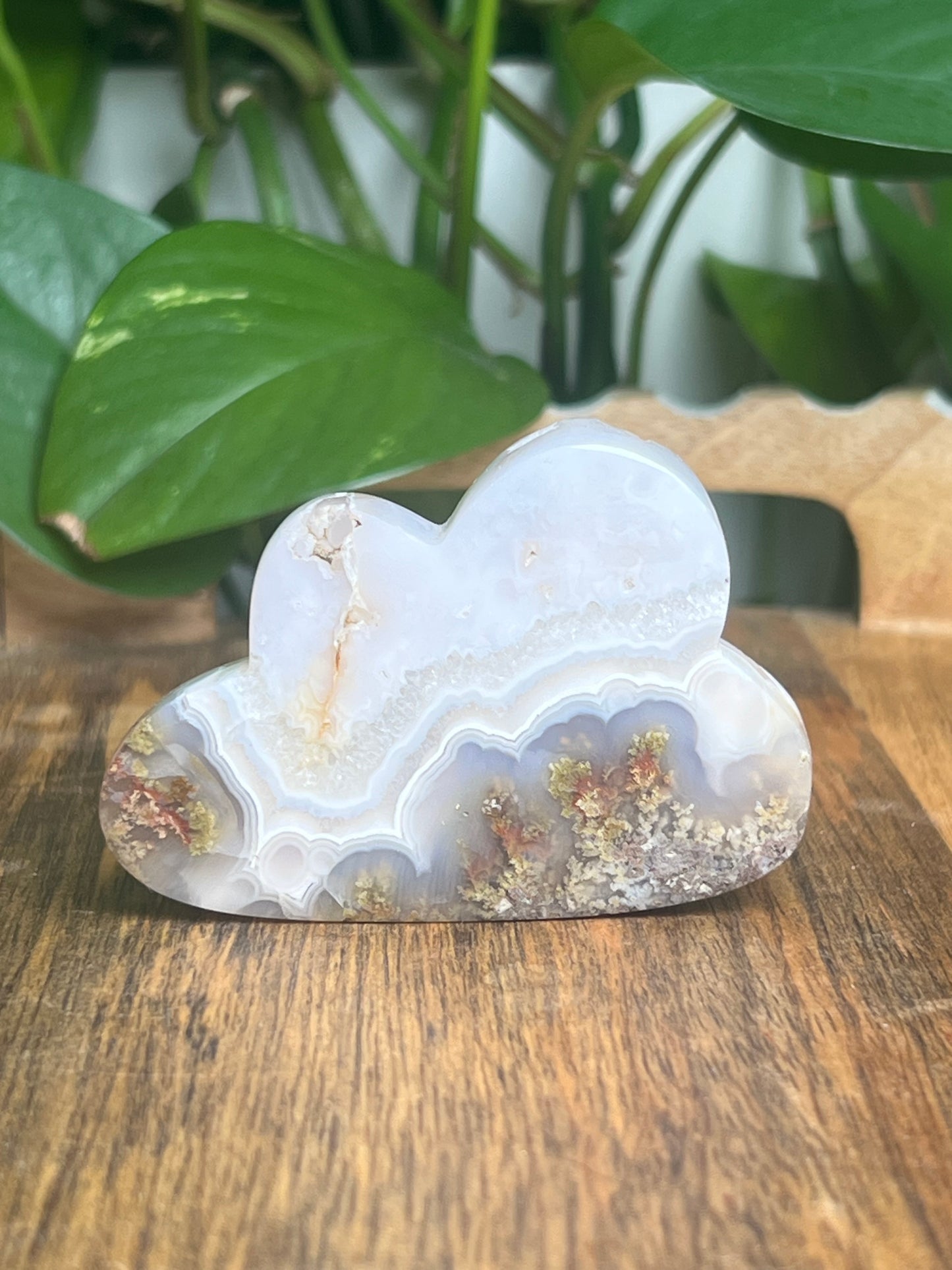 Scenic Moss Agate Cloud: VF