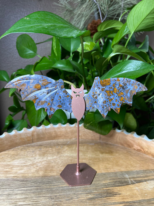 Brecciated Jasper Bat Wings