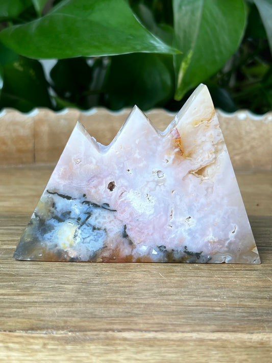 Rainbow Plume Agate Mountain