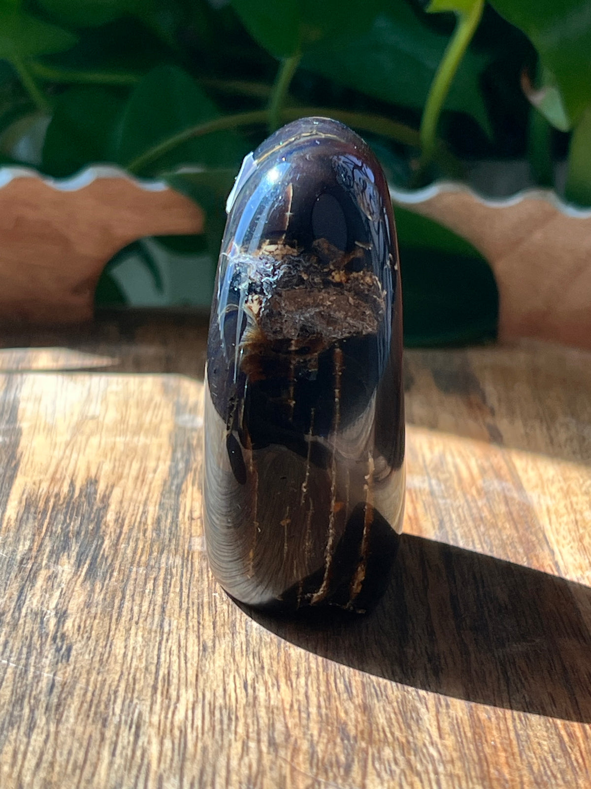 Blue Amber Freeform: I