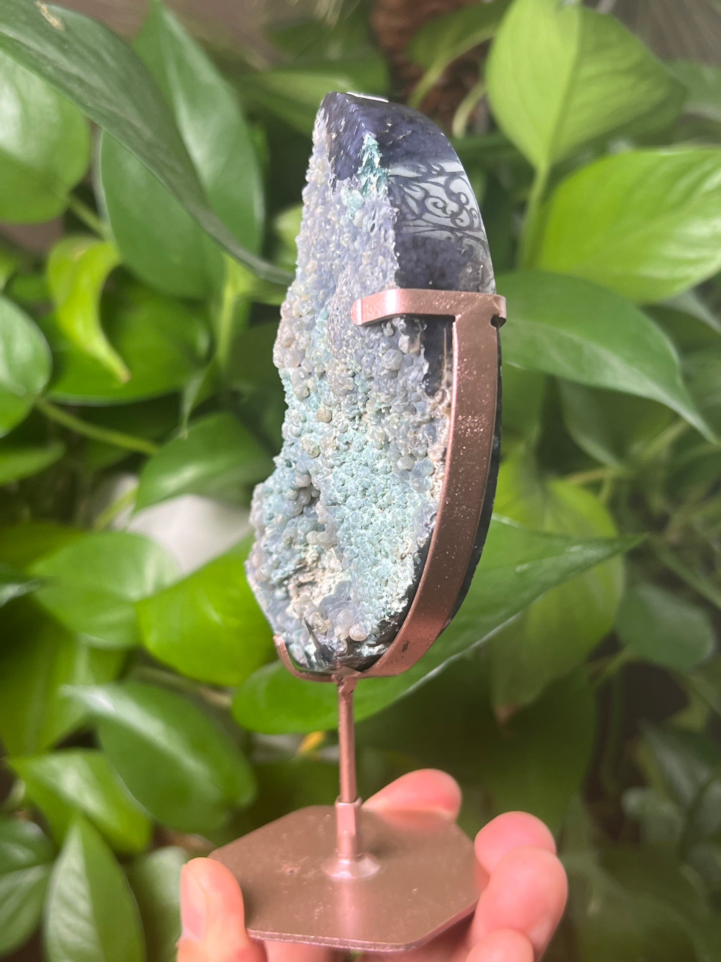 Grape Agate Moon