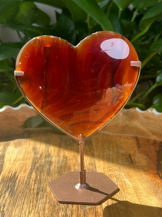 Blue Amber Heart: AA