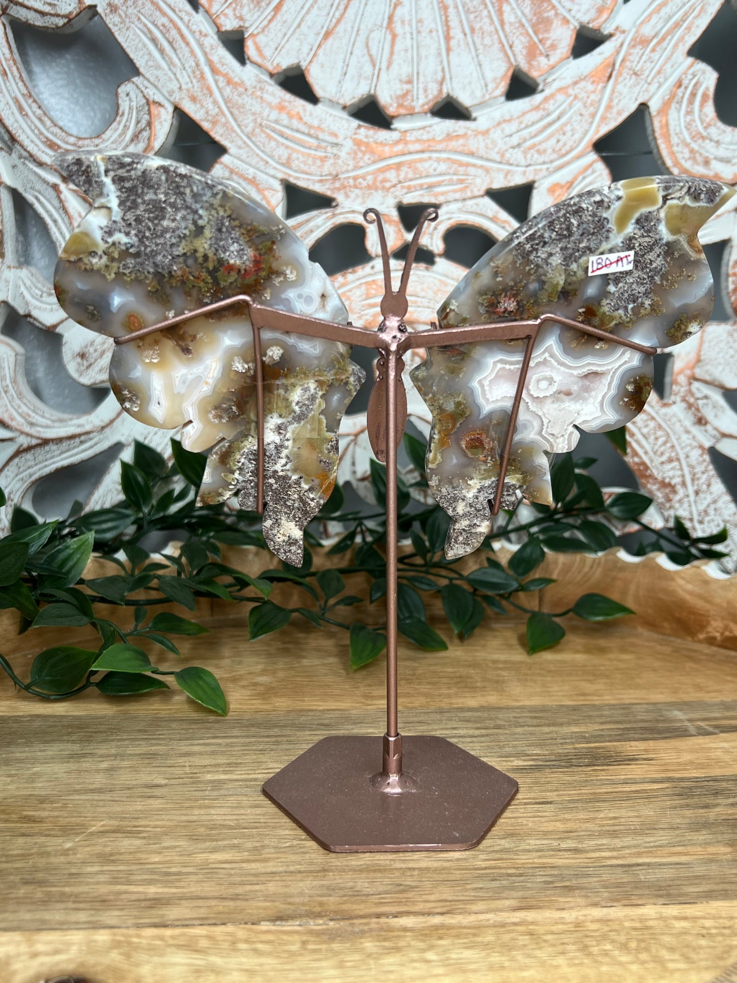 Scenic Moss Agate Wings