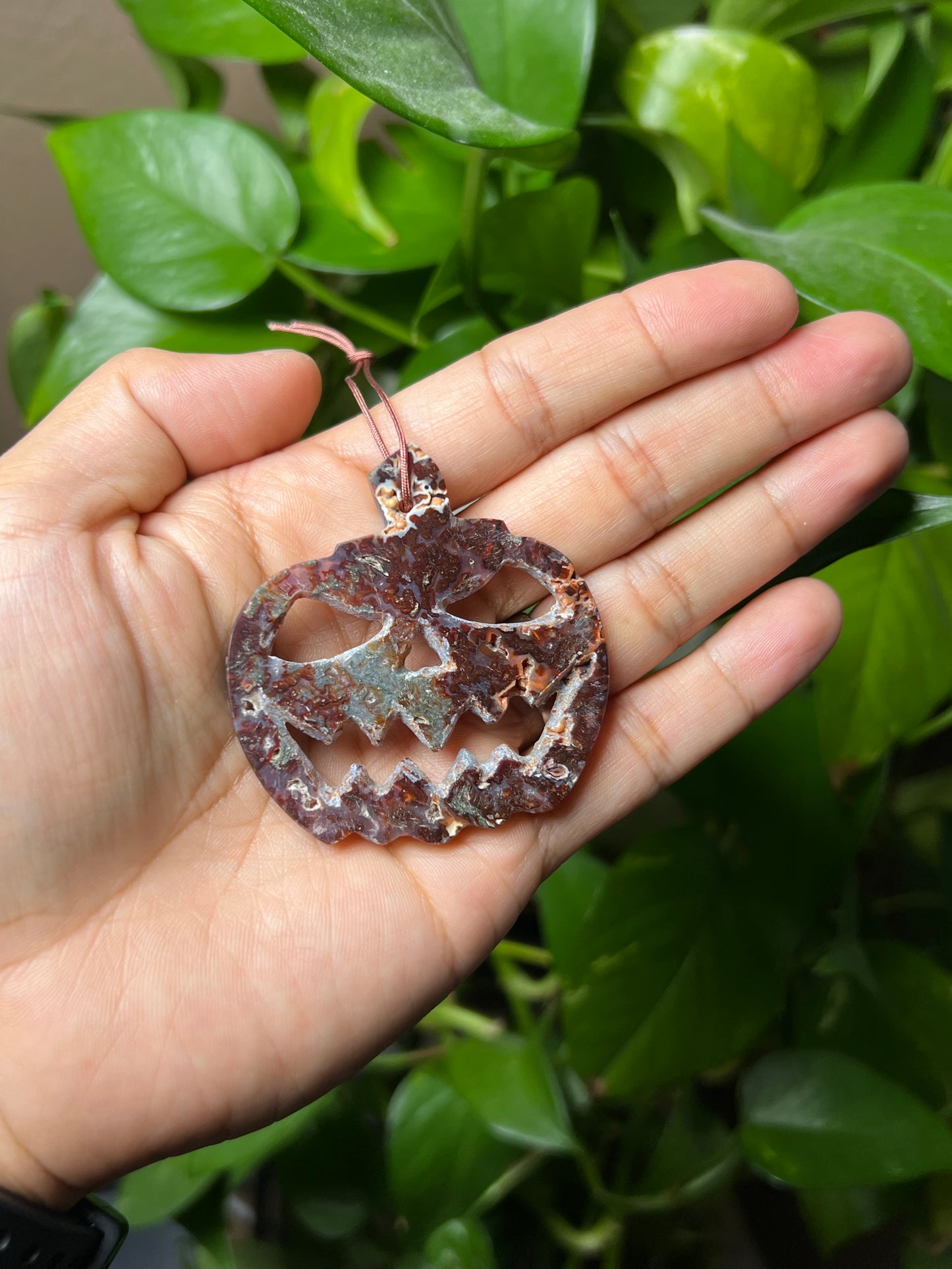 Marcasite Jack-O-Lantern Ornaments