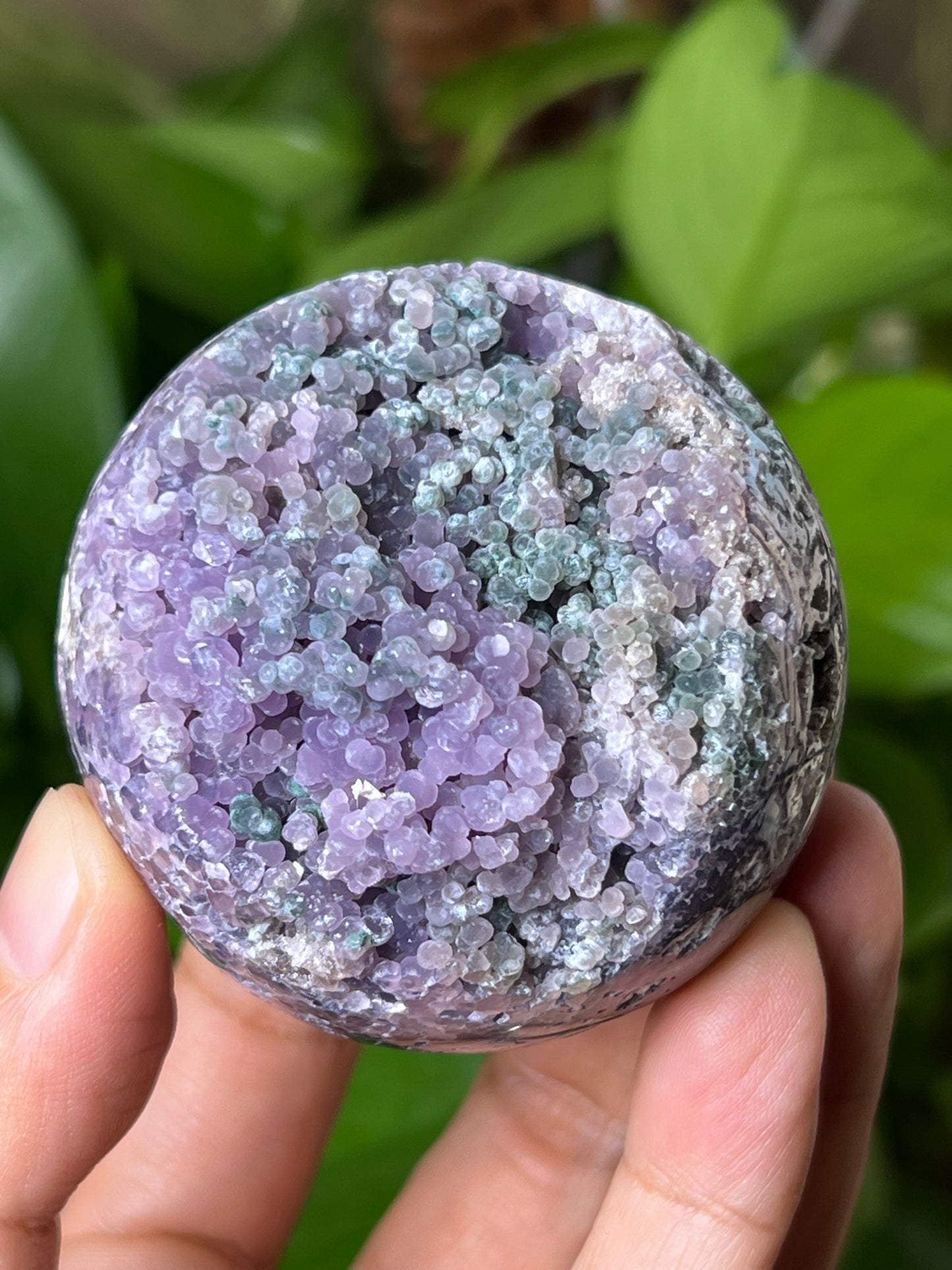 Grape Agate Sphere
