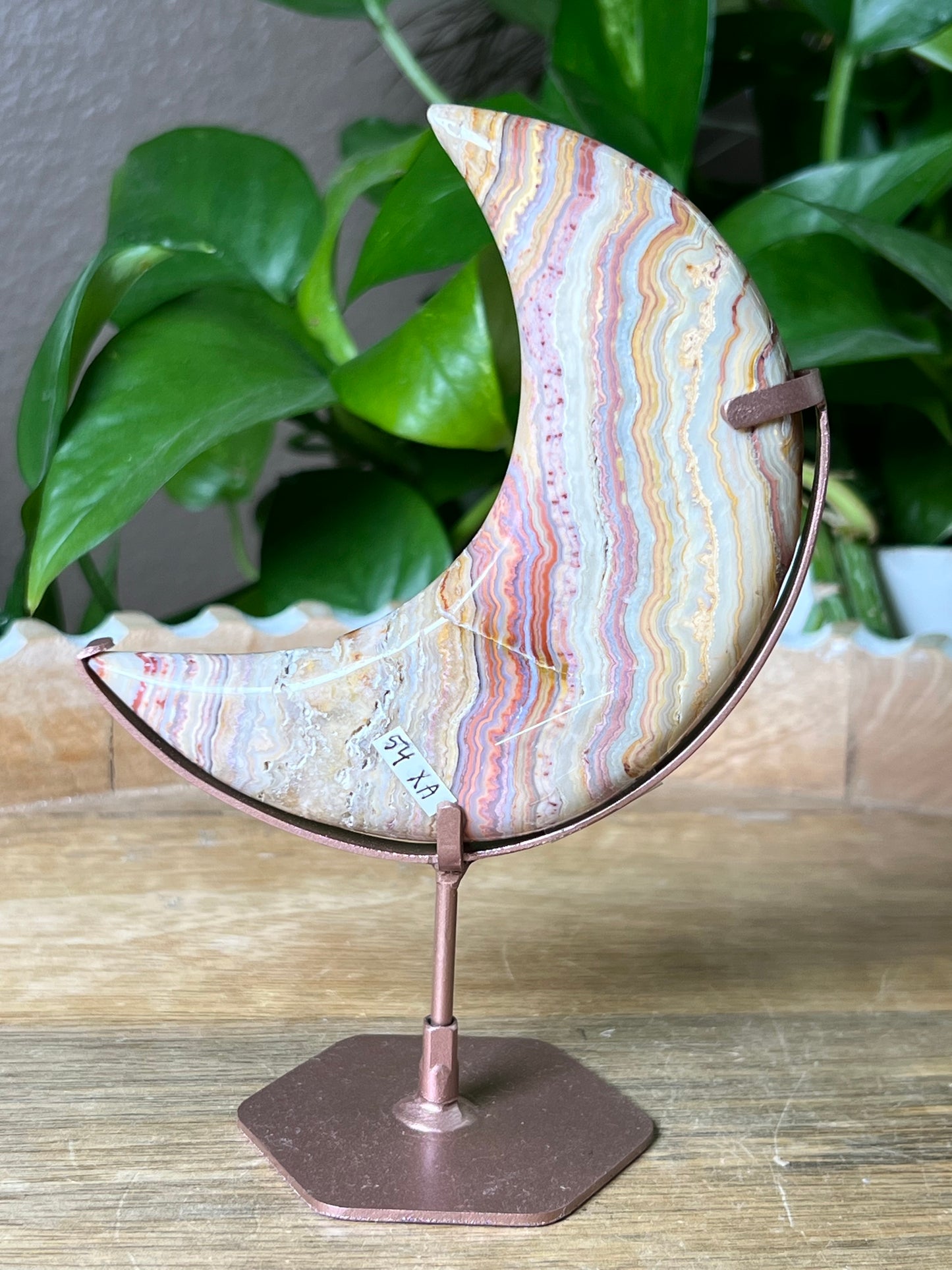 Crazy Lace Agate Moon