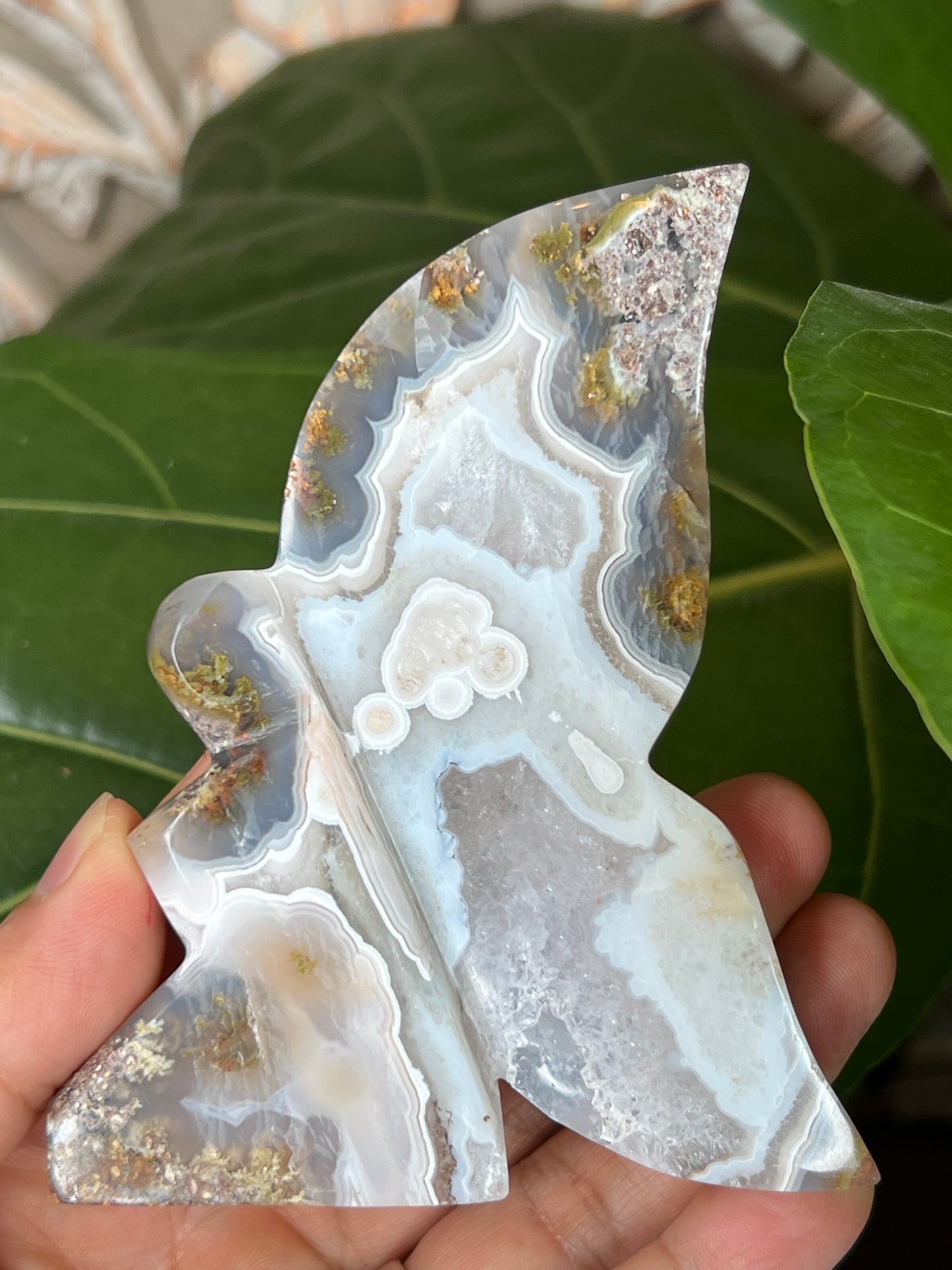 Scenic Moss Agate Fairy