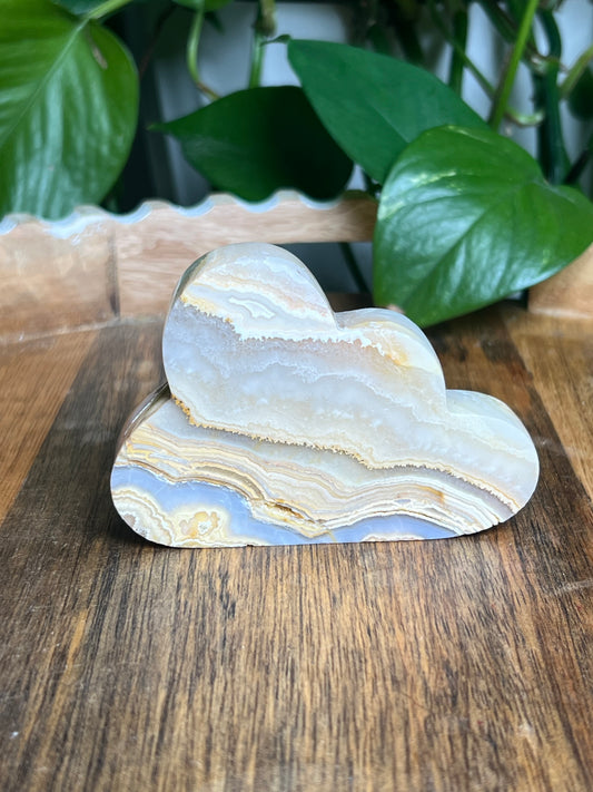 Yellow Crazy Lace Agate Cloud: ED