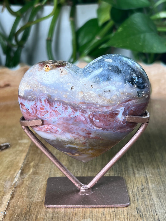 River Jasper Heart