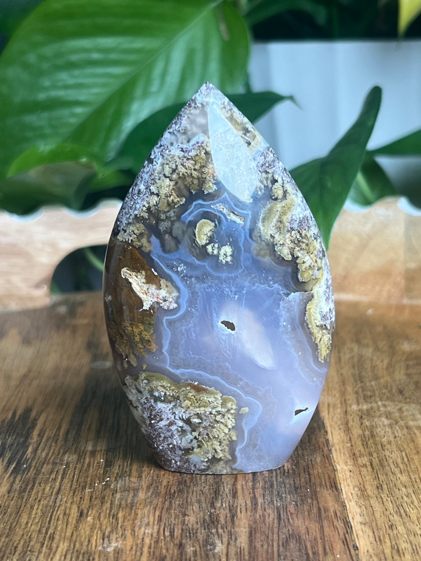 Scenic Moss Agate Flame NA