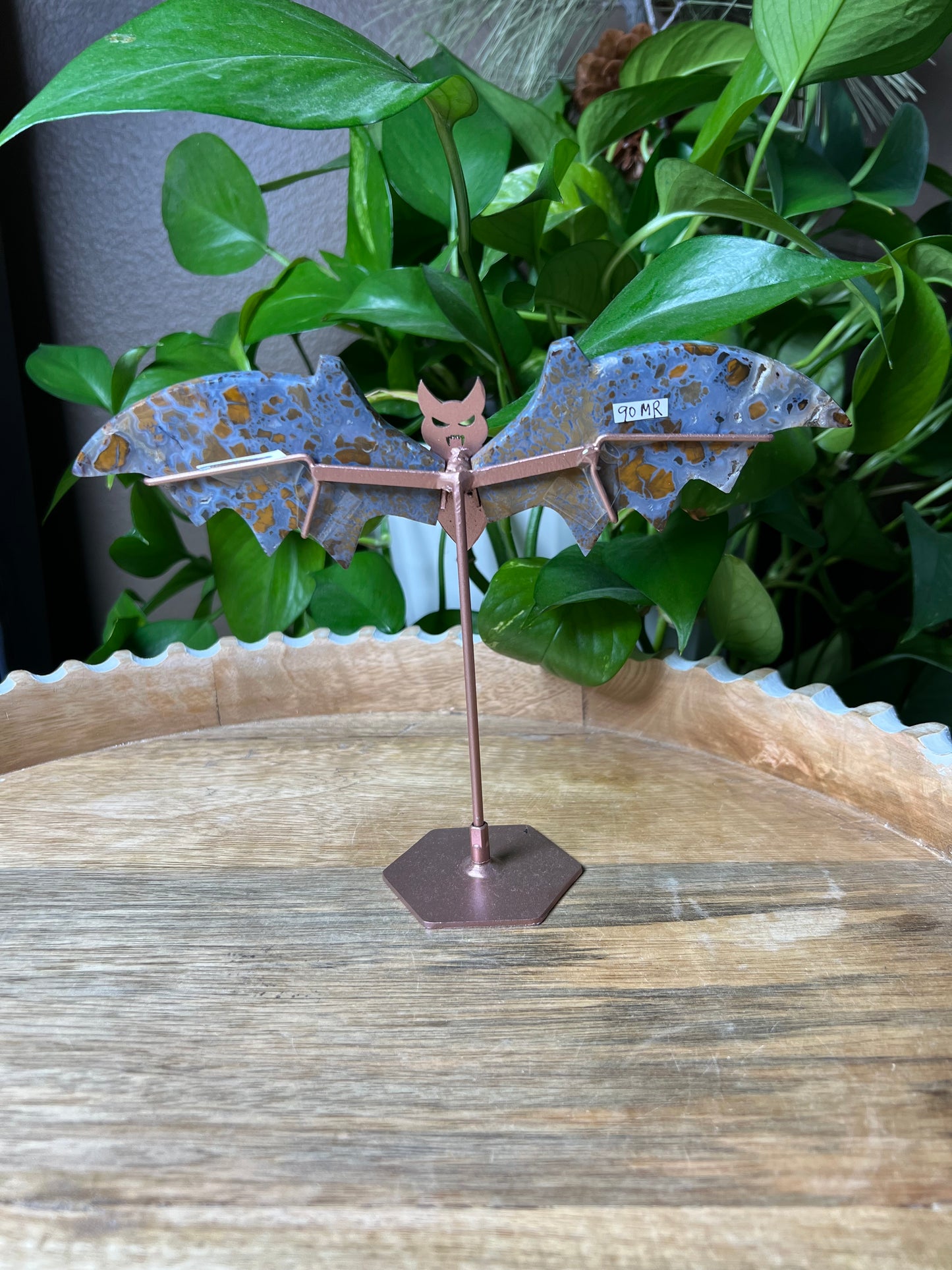 Brecciated Jasper Bat Wings