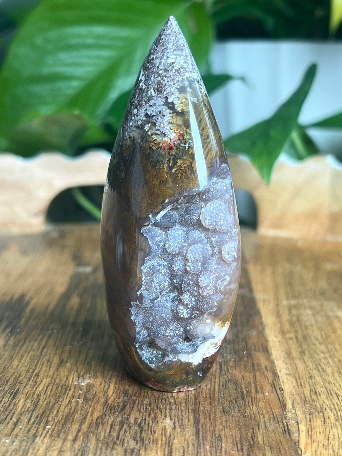 Scenic Moss Agate Flame BL