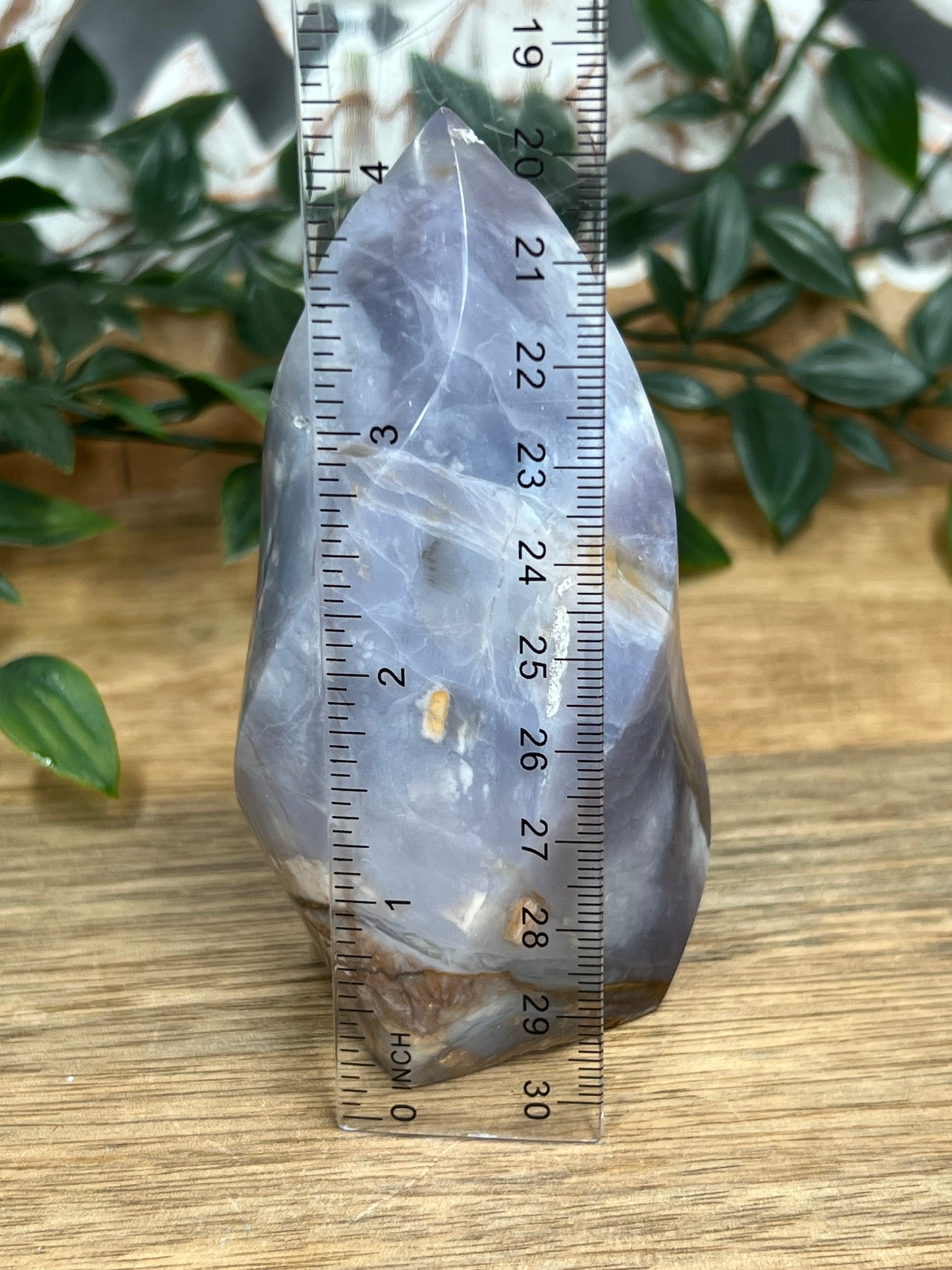 Purple Chalcedony Flame