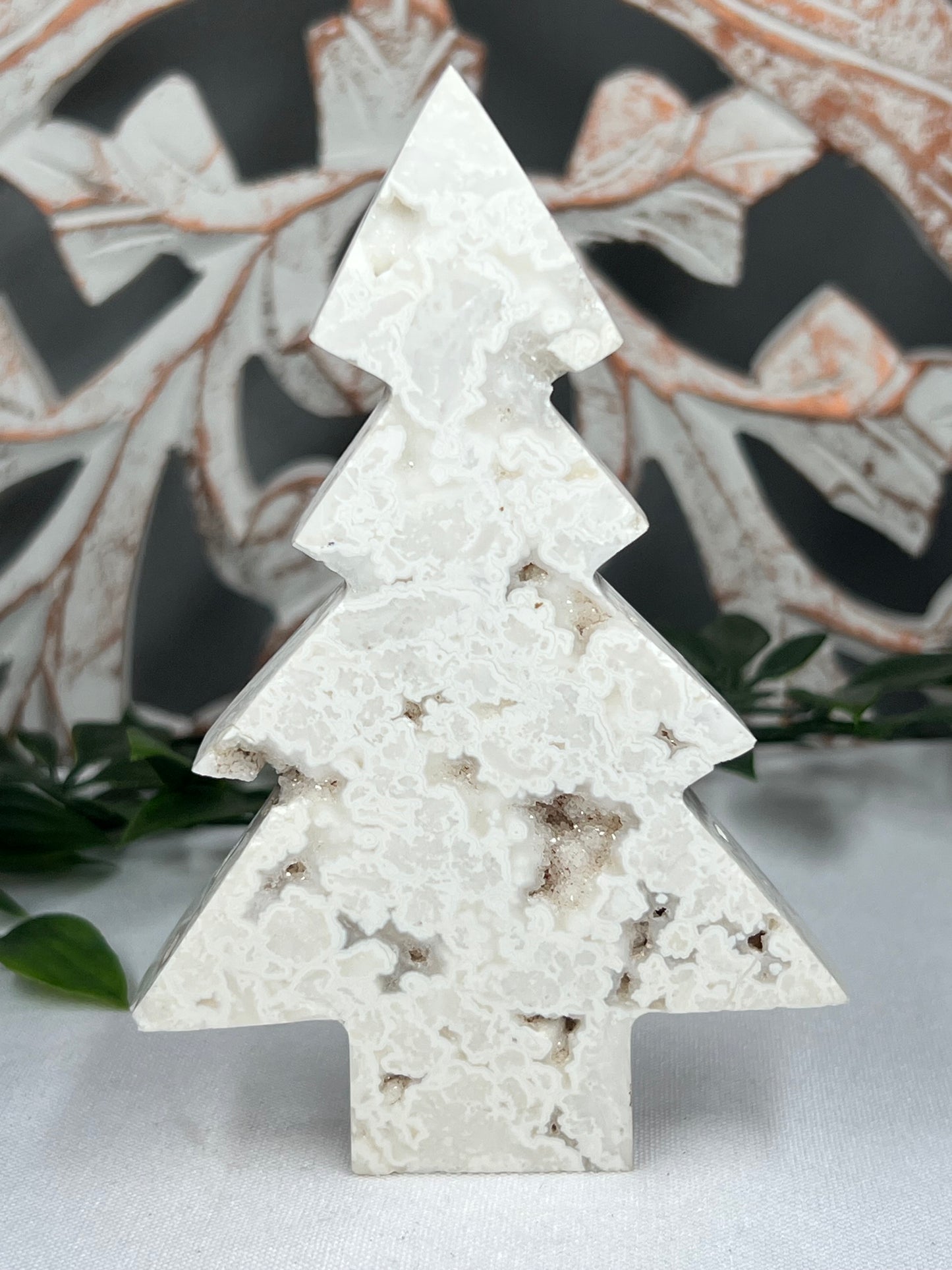 White Plume Agate Tree