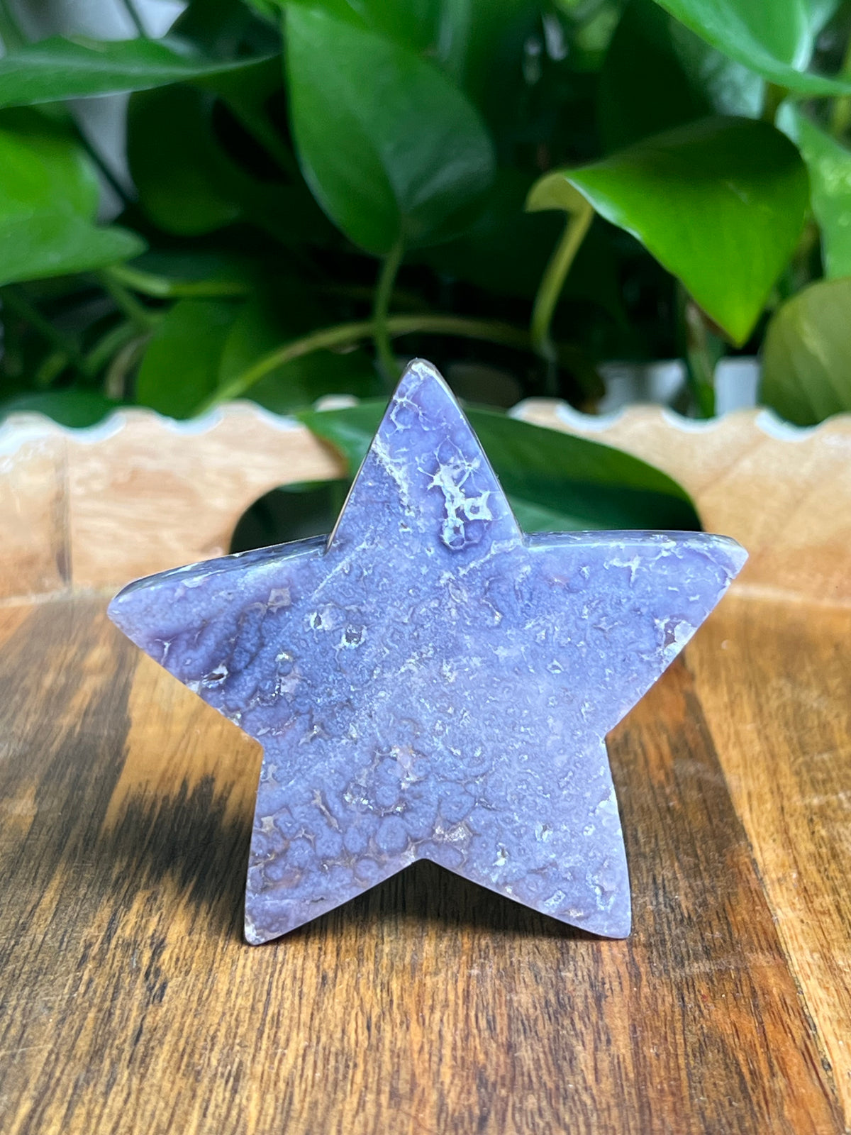 Grape Agate Star: T
