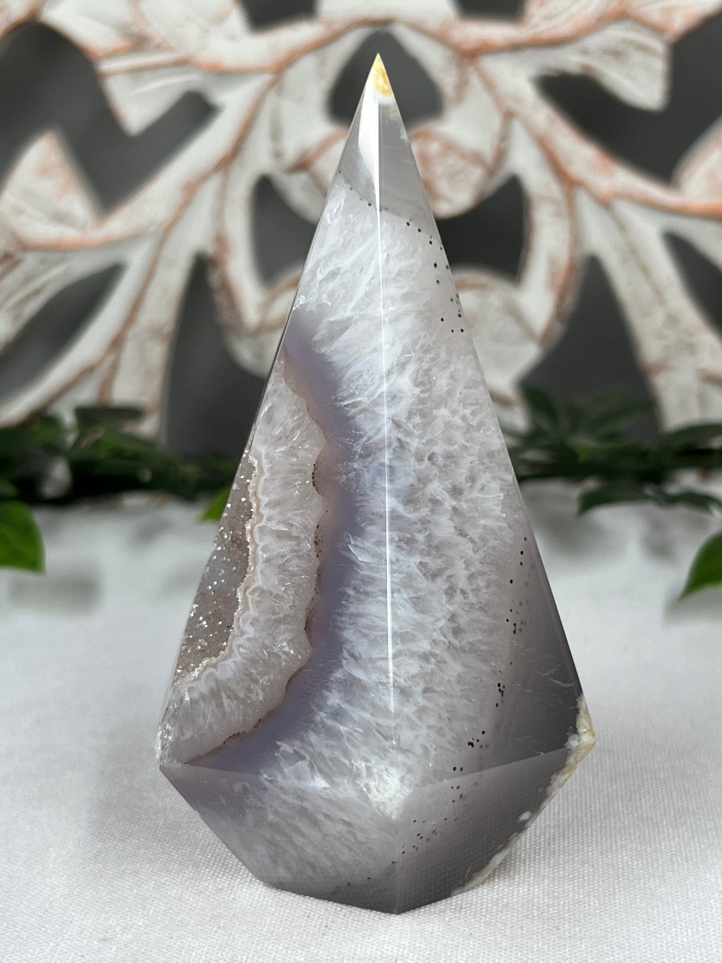 Brazilian Agate Tower