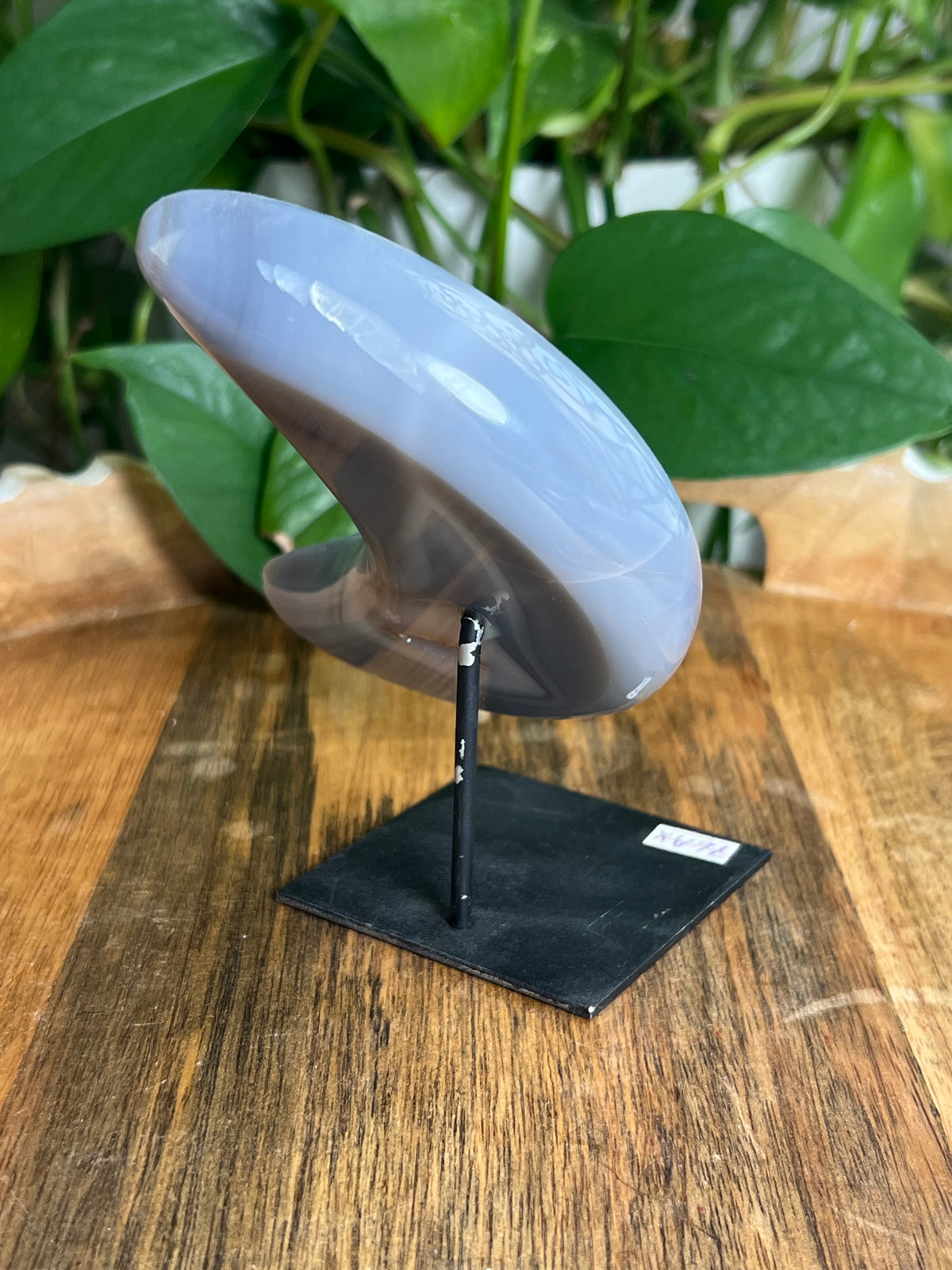 Brazilian Druzy Agate Moon: AX