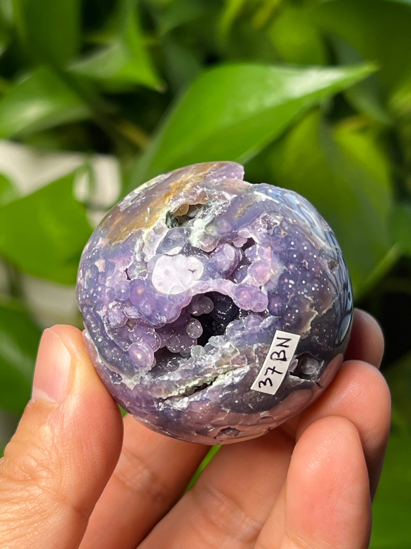 Grape Agate Sphere