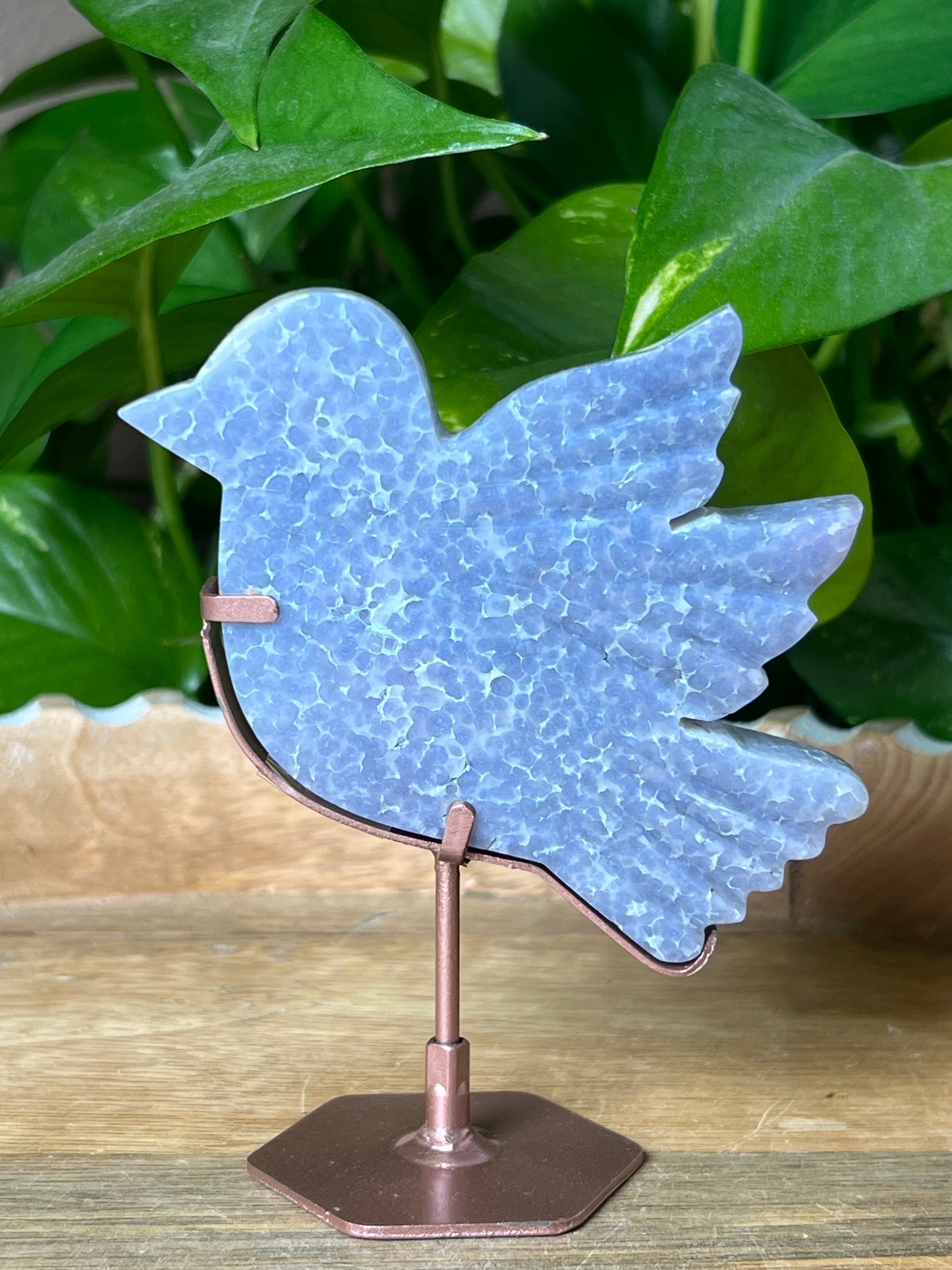 Grape Agate Bird