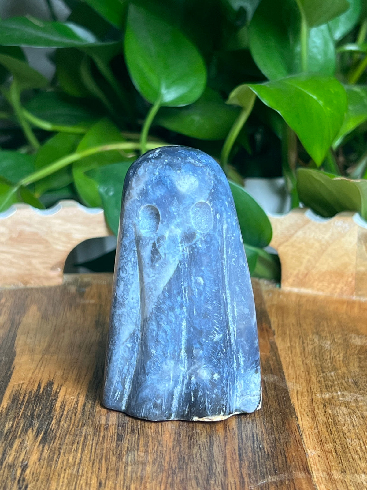 Blue Plume Agate Ghost: B