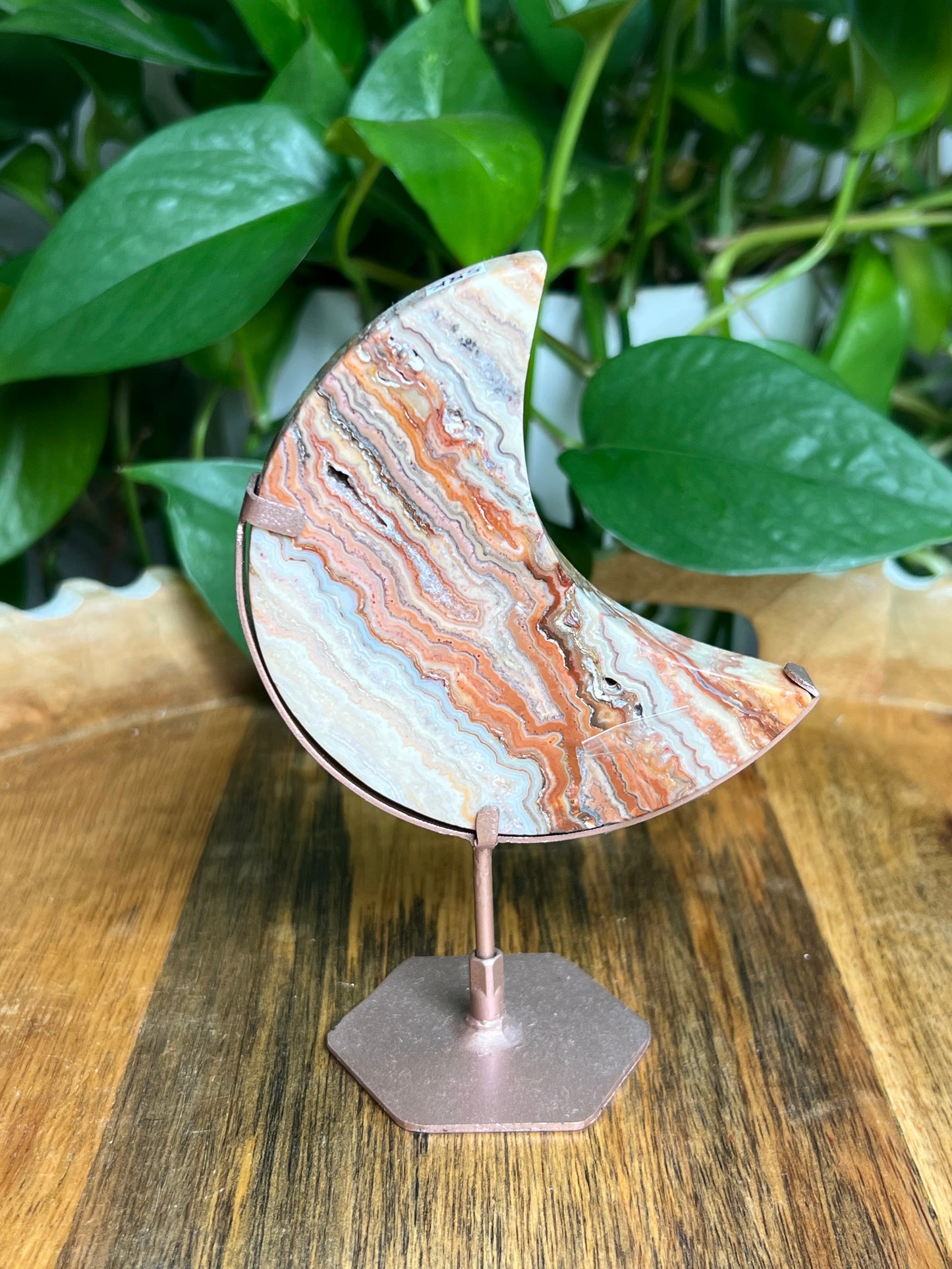 Crazy Lace Agate Moon: K