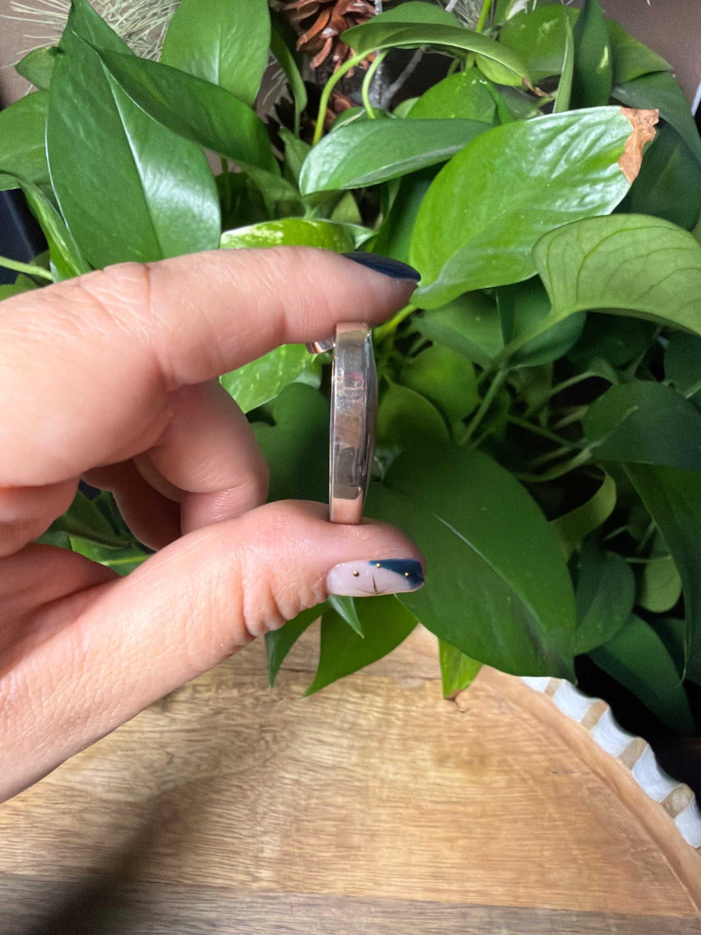 Purple Chalcedony Heart Pendant