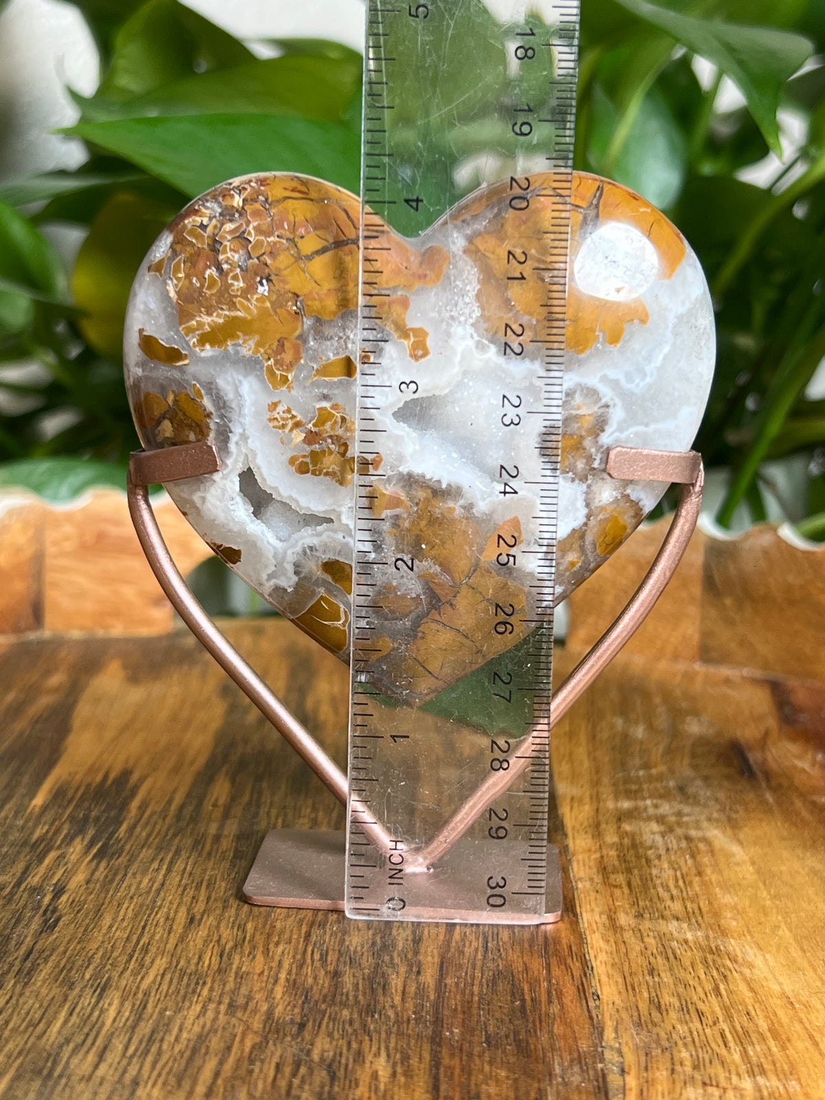 Brecciated Jasper Heart: DB