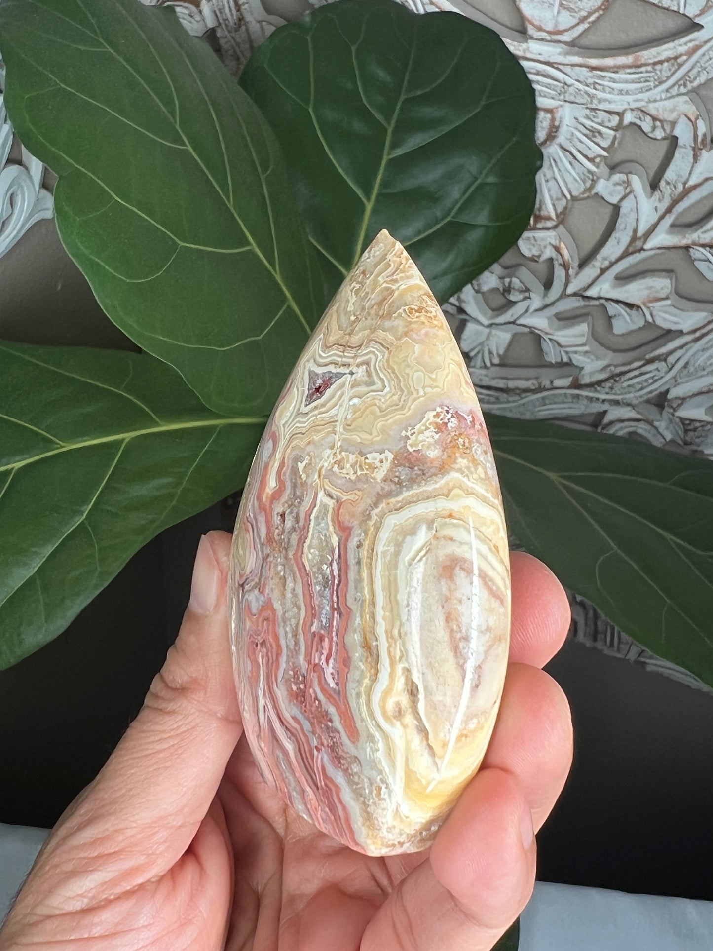 Crazy Lace Agate Flame