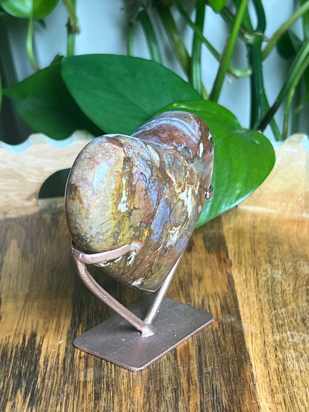 River Jasper Heart: TH