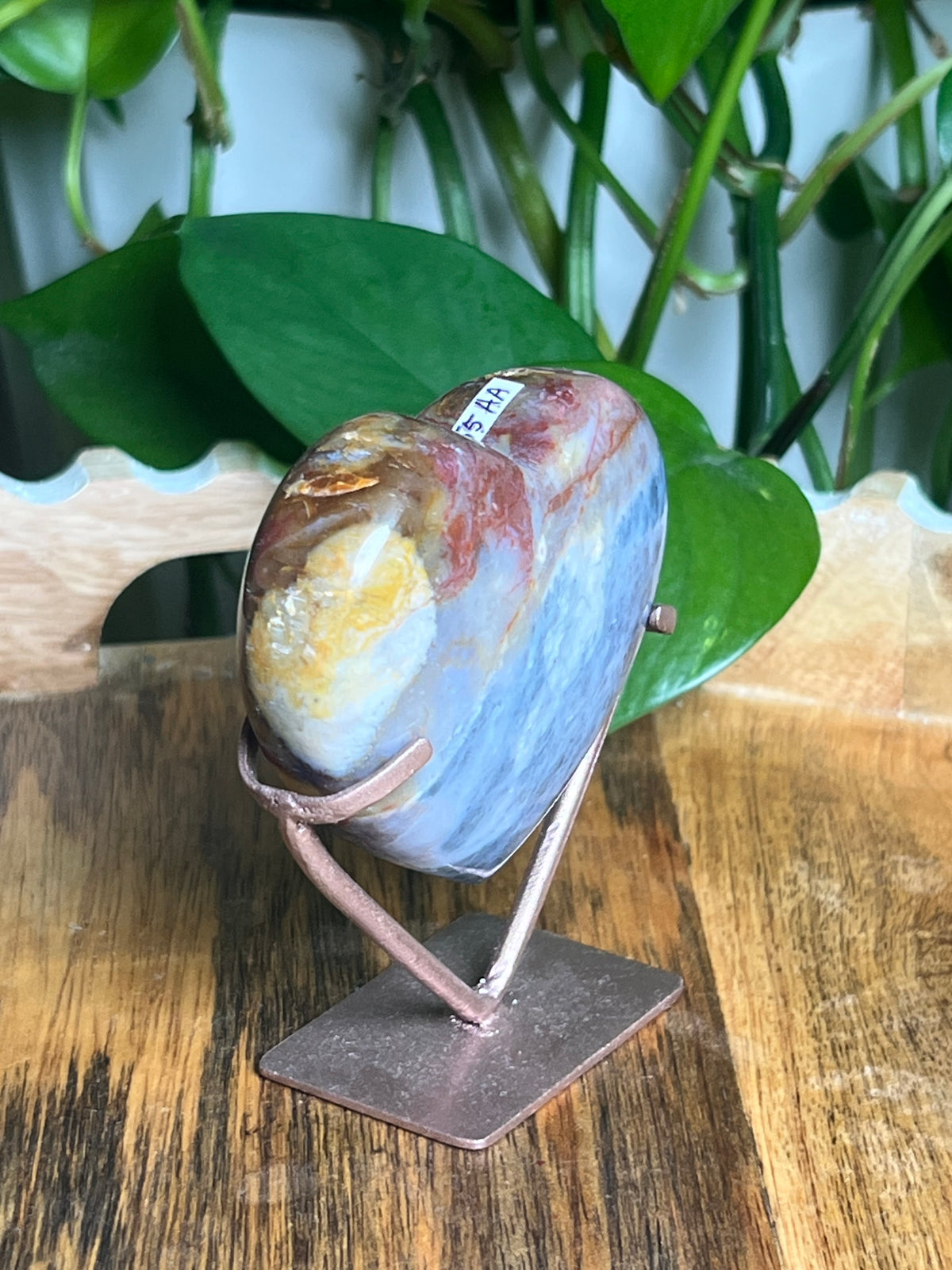 River Jasper Heart: AA