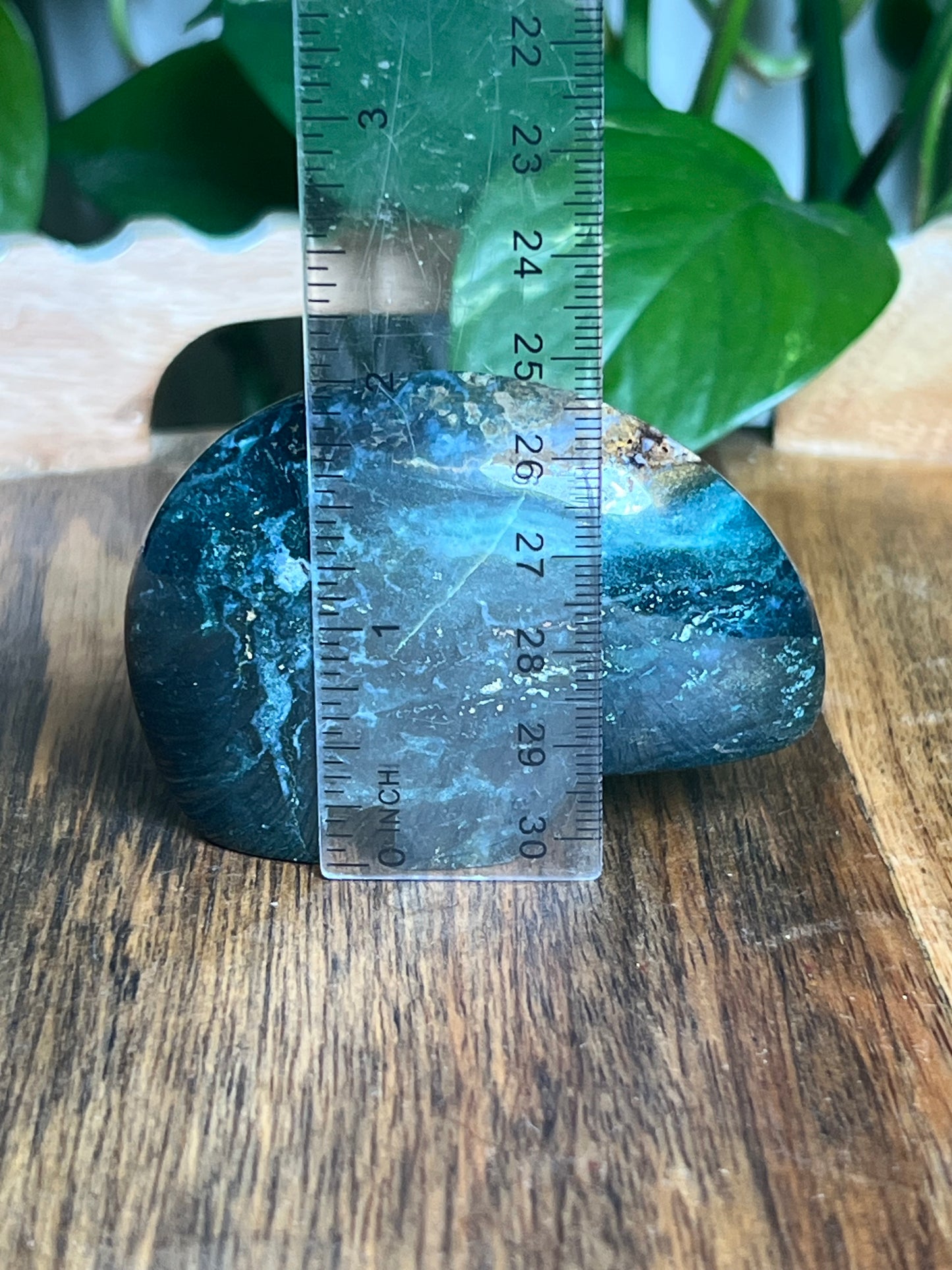 Blue Green Jasper Bear: KC