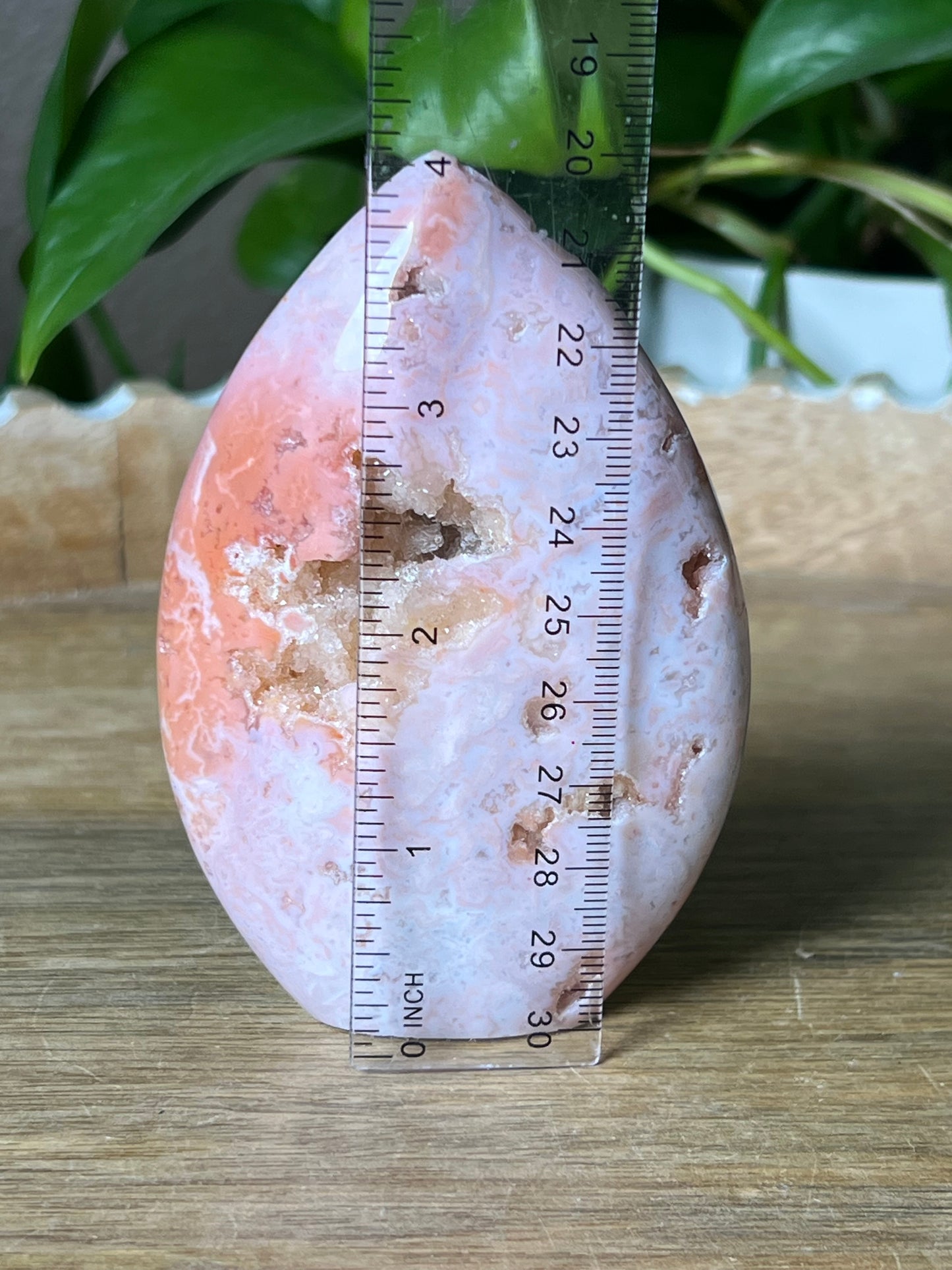 Pink Carnelian Flame